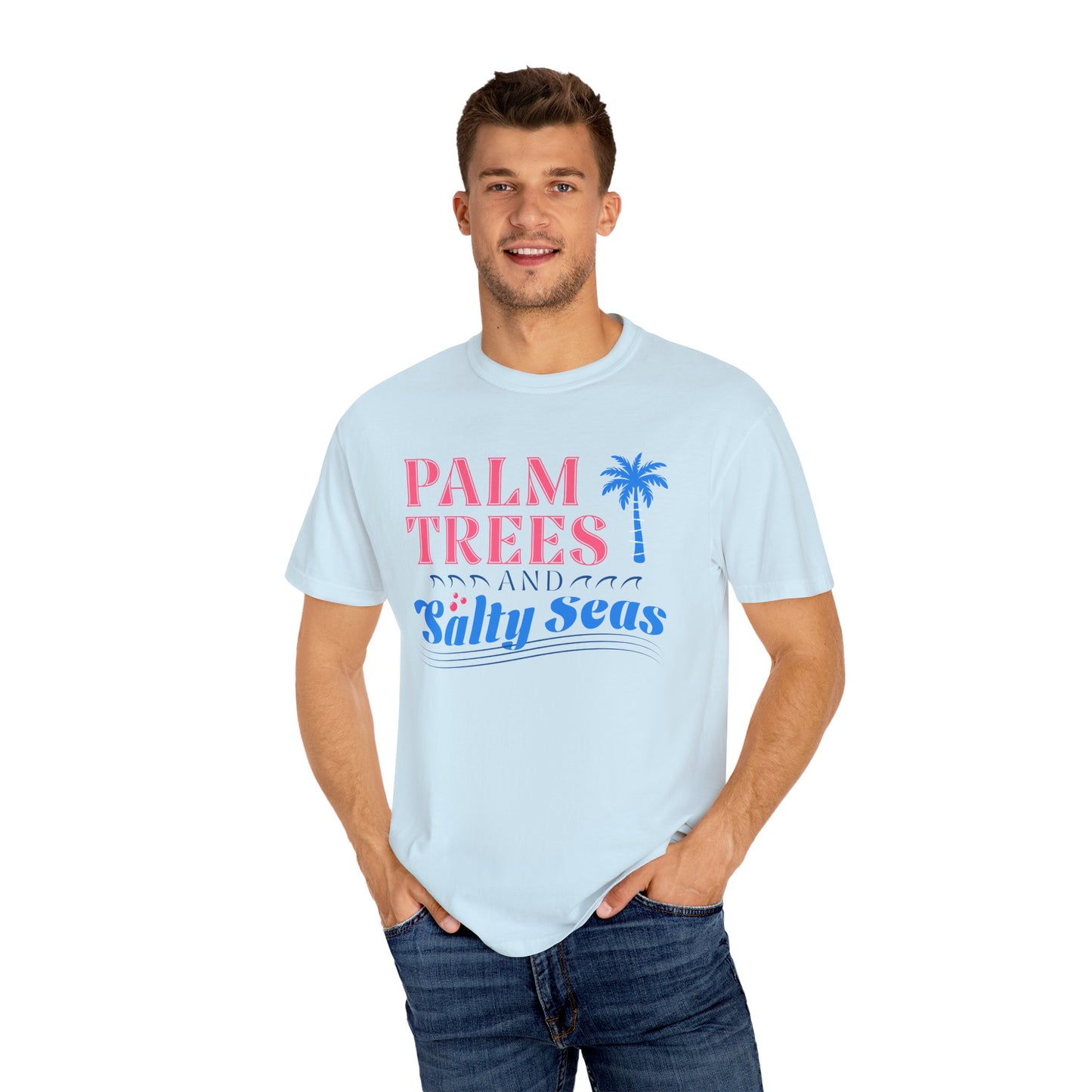 Palm Trees and Salty Seas Graphic Tee
