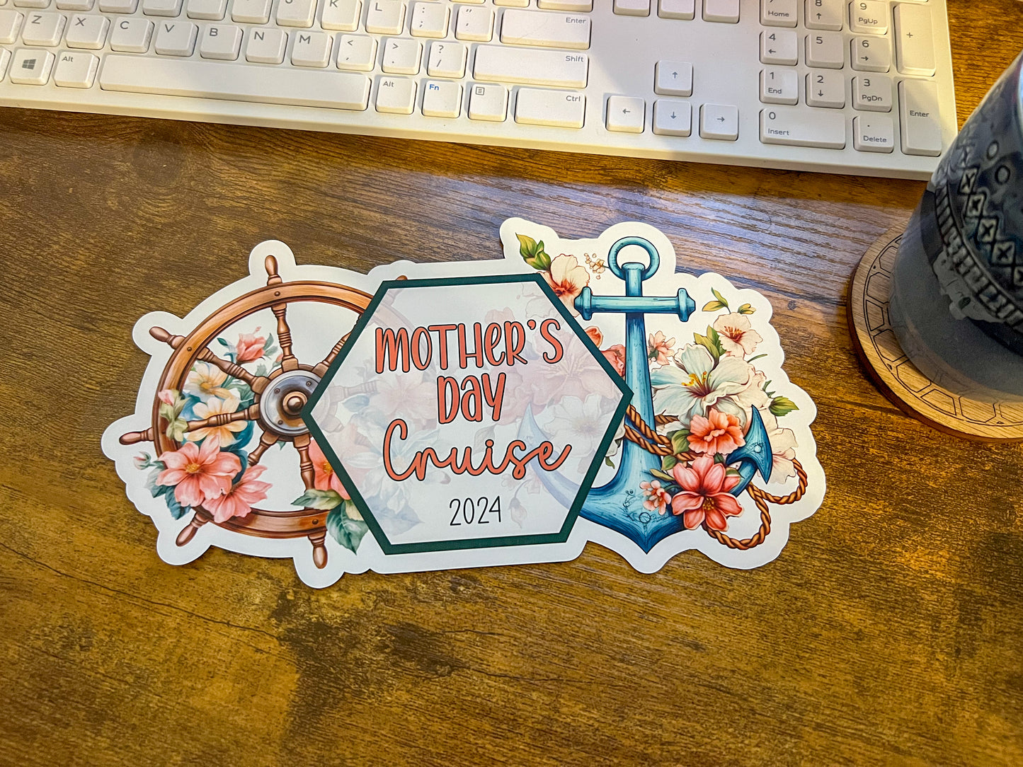 Mother's Day 2025 Cruise Door Magnet - Ships in 3 Business Days!