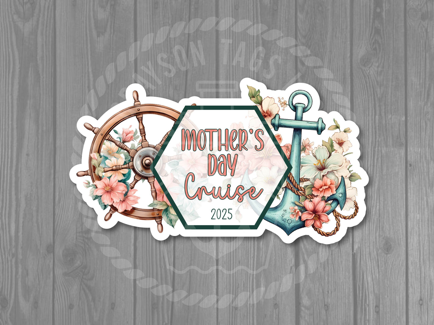 Mother's Day 2025 Cruise Door Magnet - Ships in 3 Business Days!