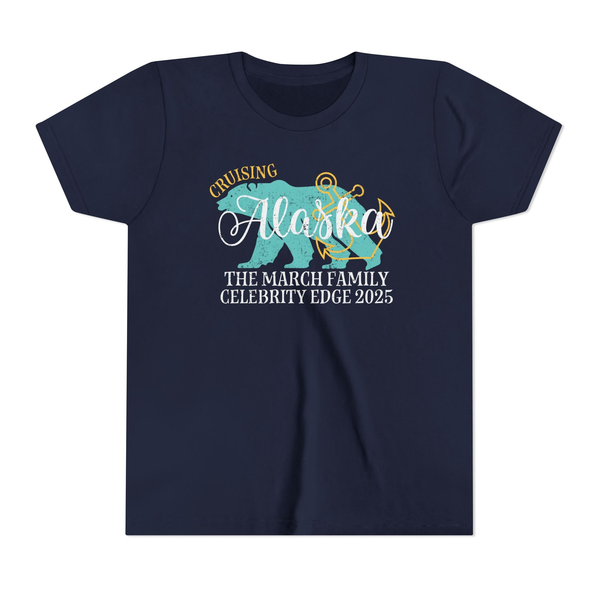 Cruising Alaska Bear Custom Youth Unisex Shirt