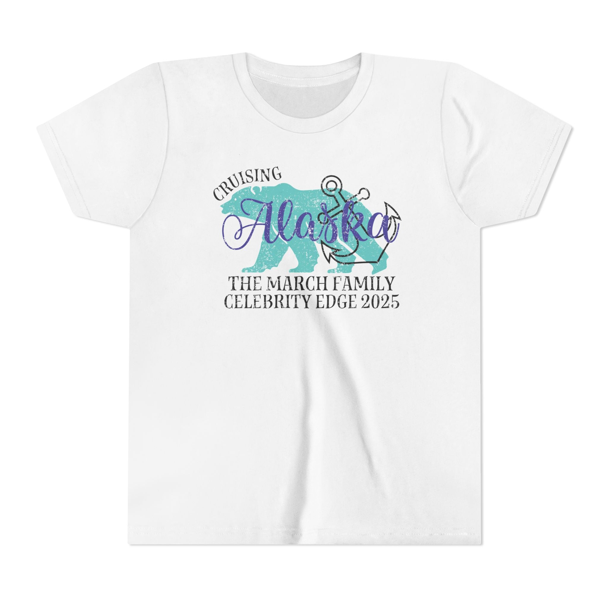 Cruising Alaska Bear Custom Youth Unisex Shirt