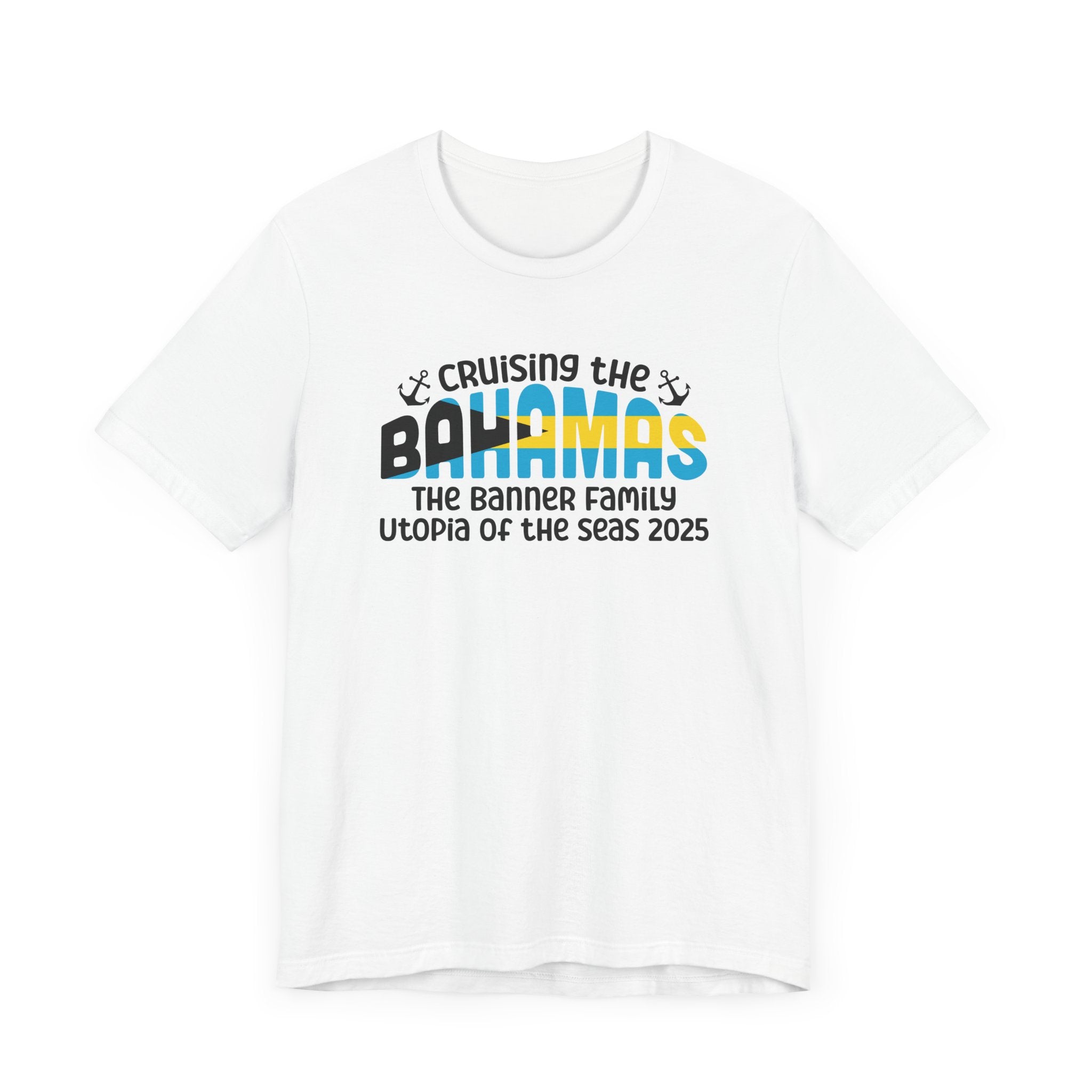 Cruising the Bahamas Adult Custom Cruise Tee