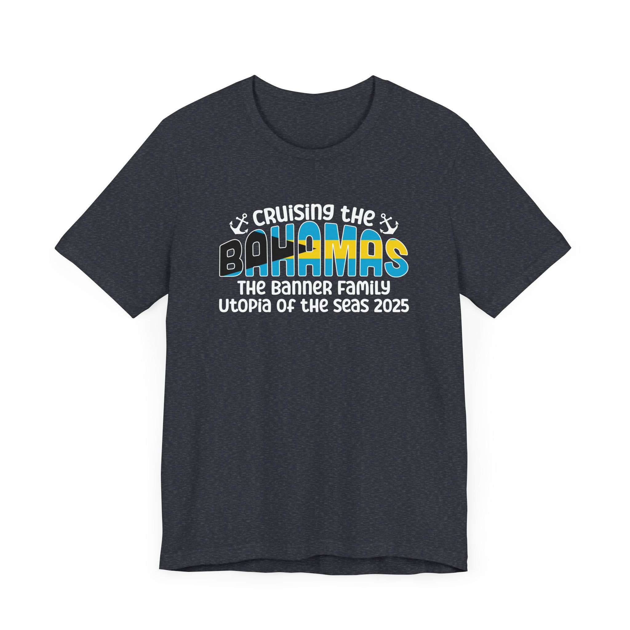 Cruising the Bahamas Adult Custom Cruise Tee