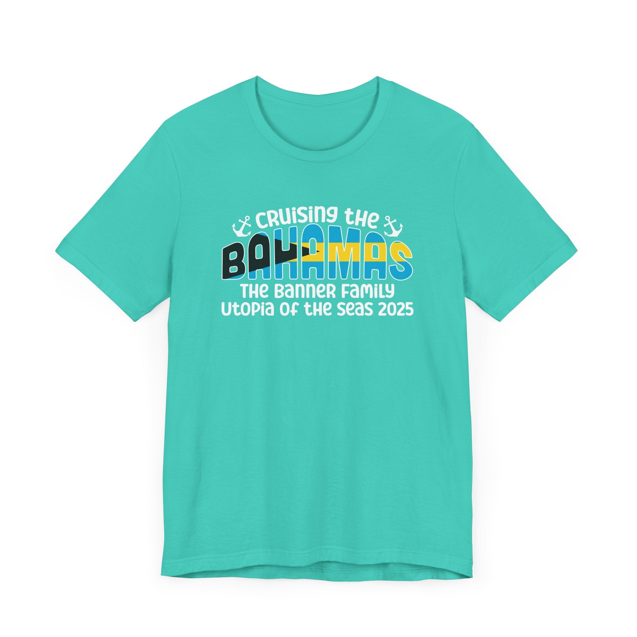 Cruising the Bahamas Adult Custom Cruise Tee