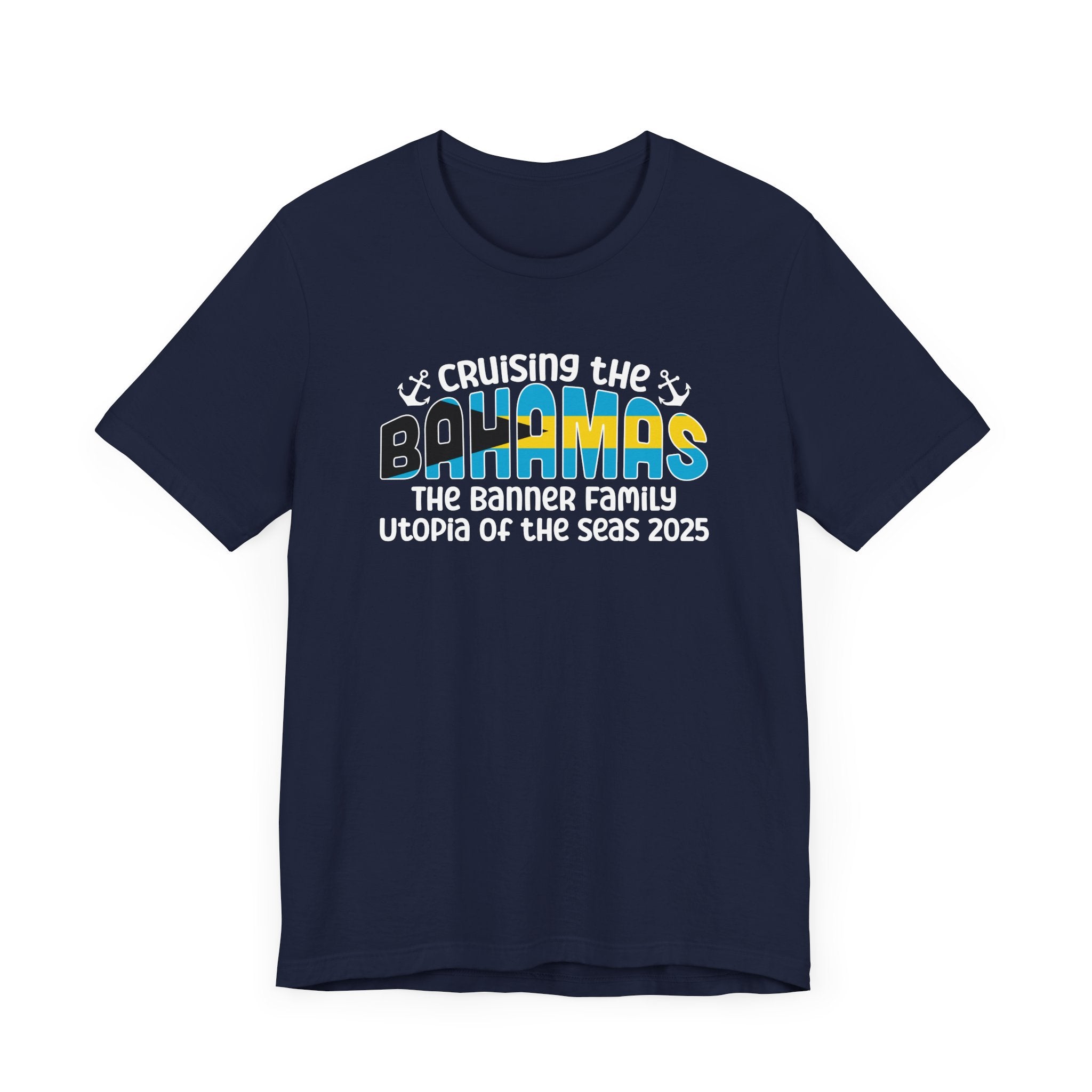 Cruising the Bahamas Adult Custom Cruise Tee