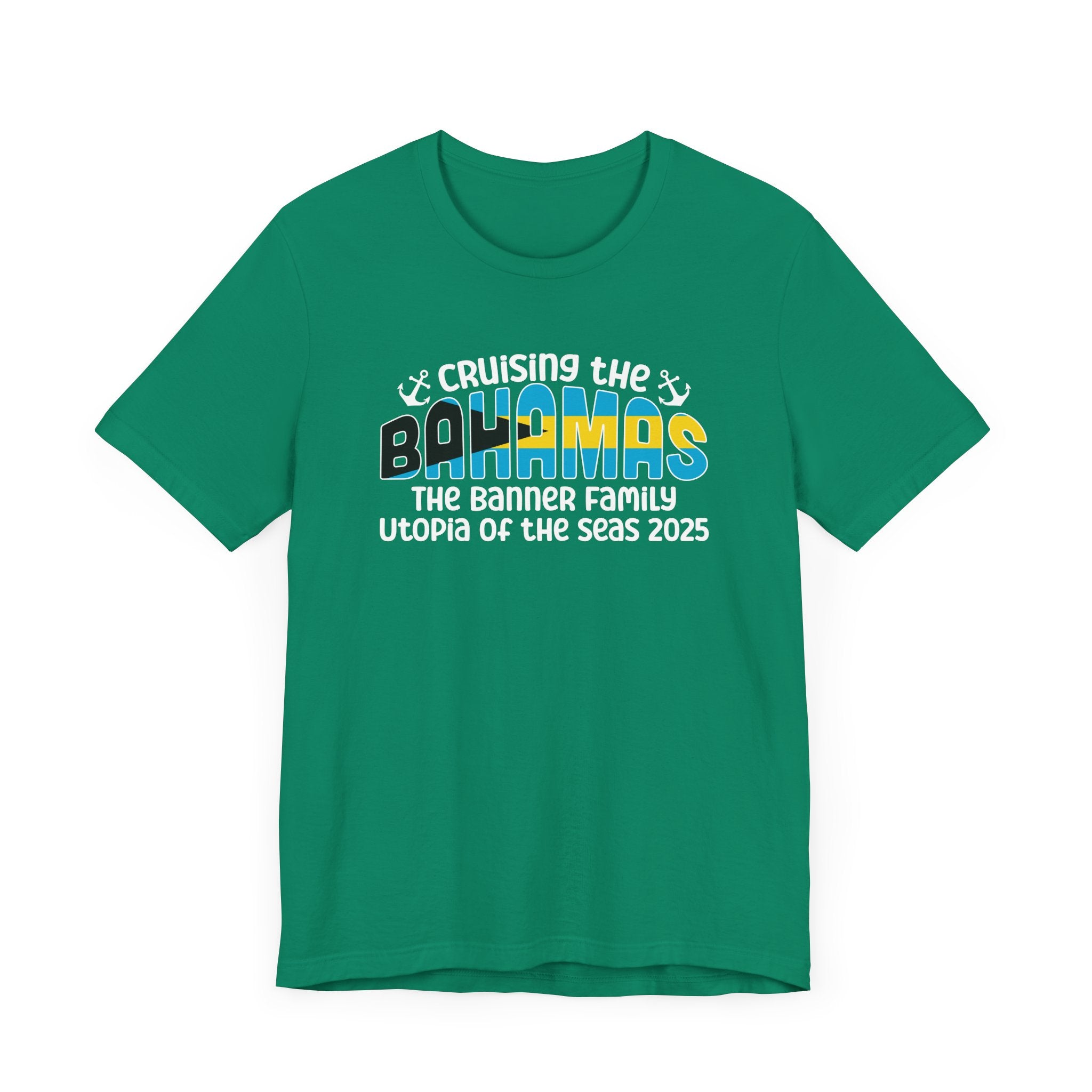 Cruising the Bahamas Adult Custom Cruise Tee