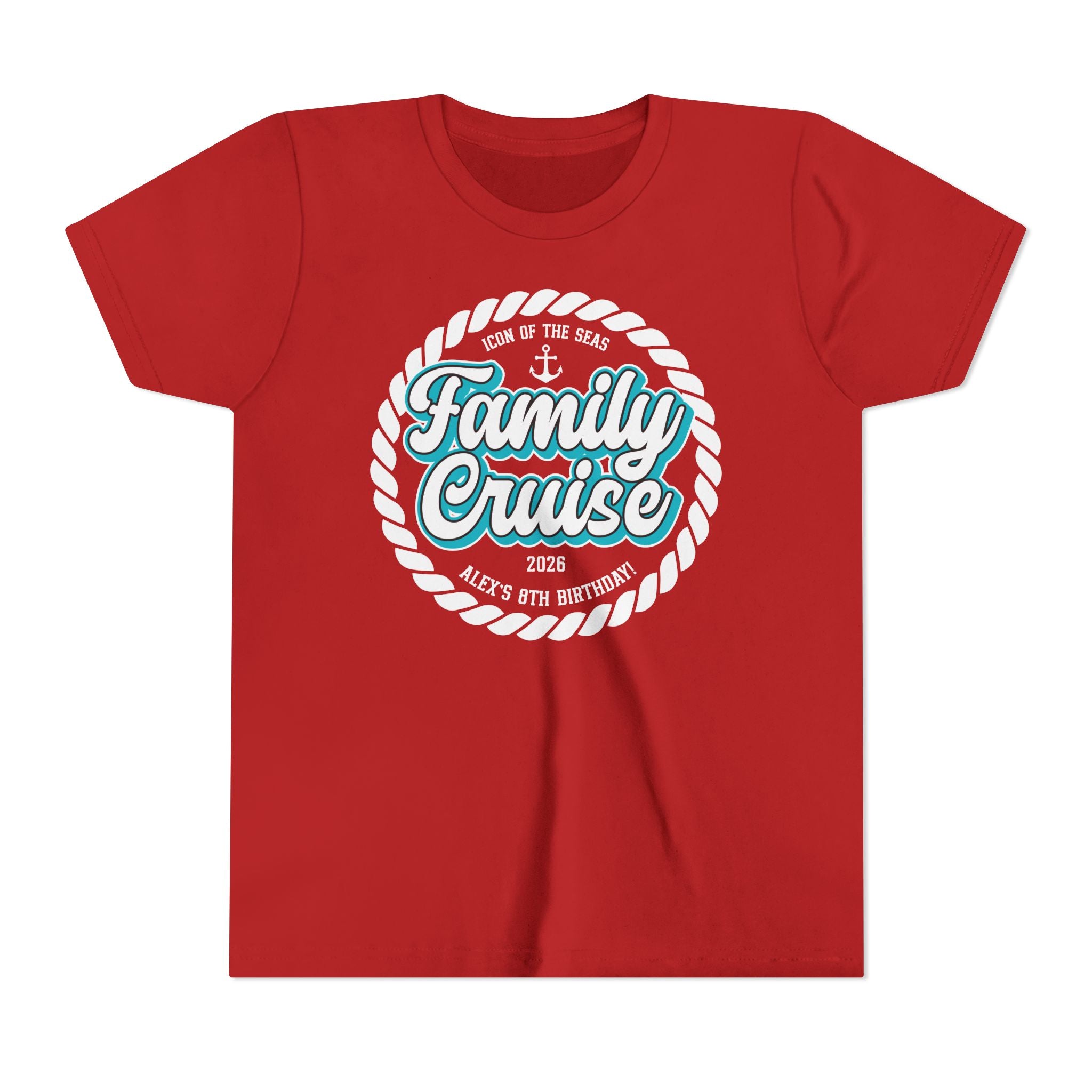 Family Cruise Rope Custom Cruise Youth Unisex Shirt