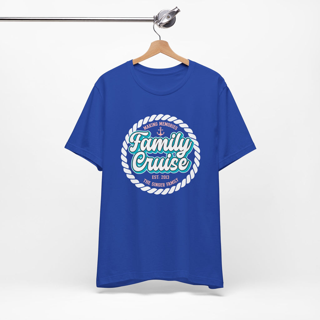 Family Cruise Rope Custom Cruise Adult Unisex Shirt