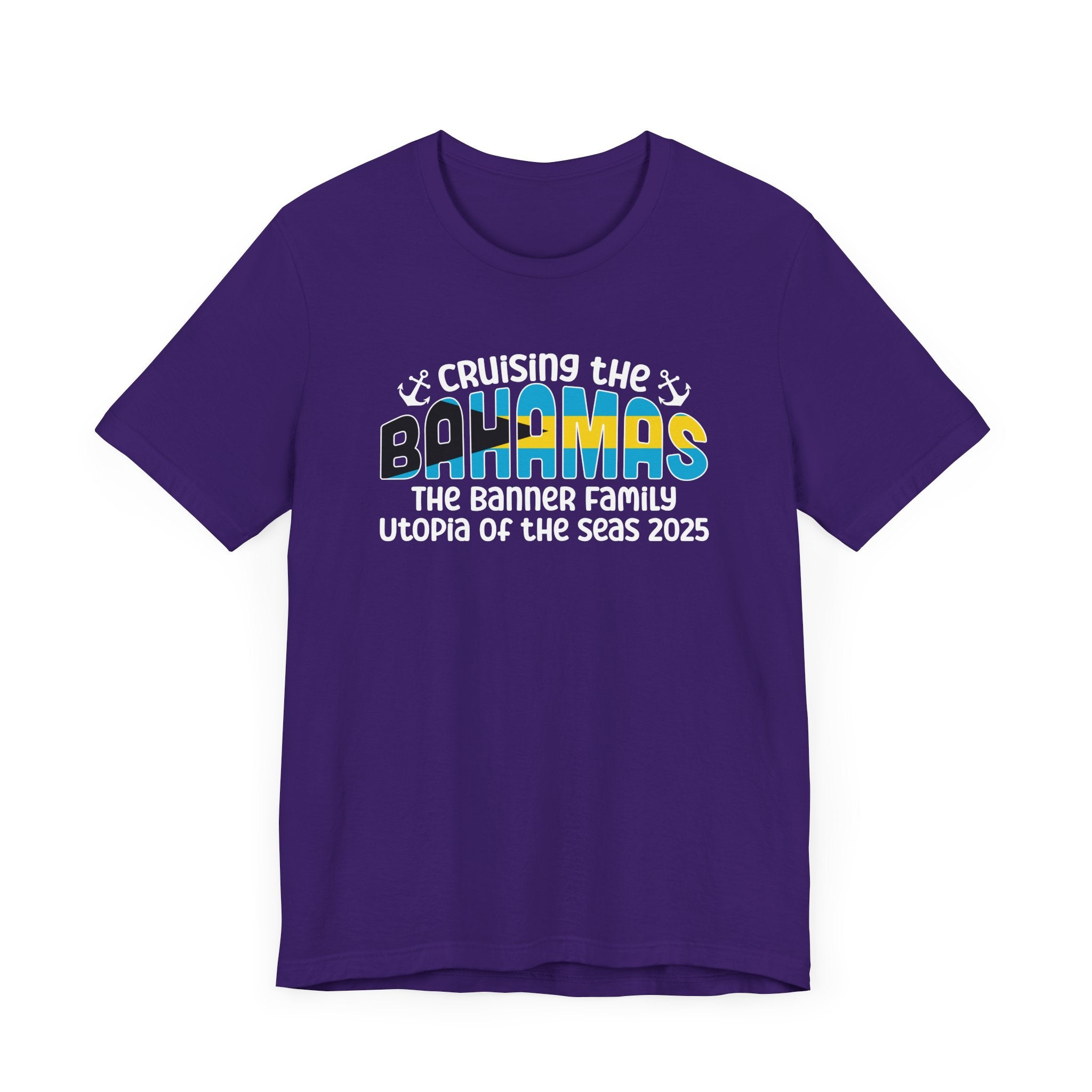 Cruising the Bahamas Adult Custom Cruise Tee