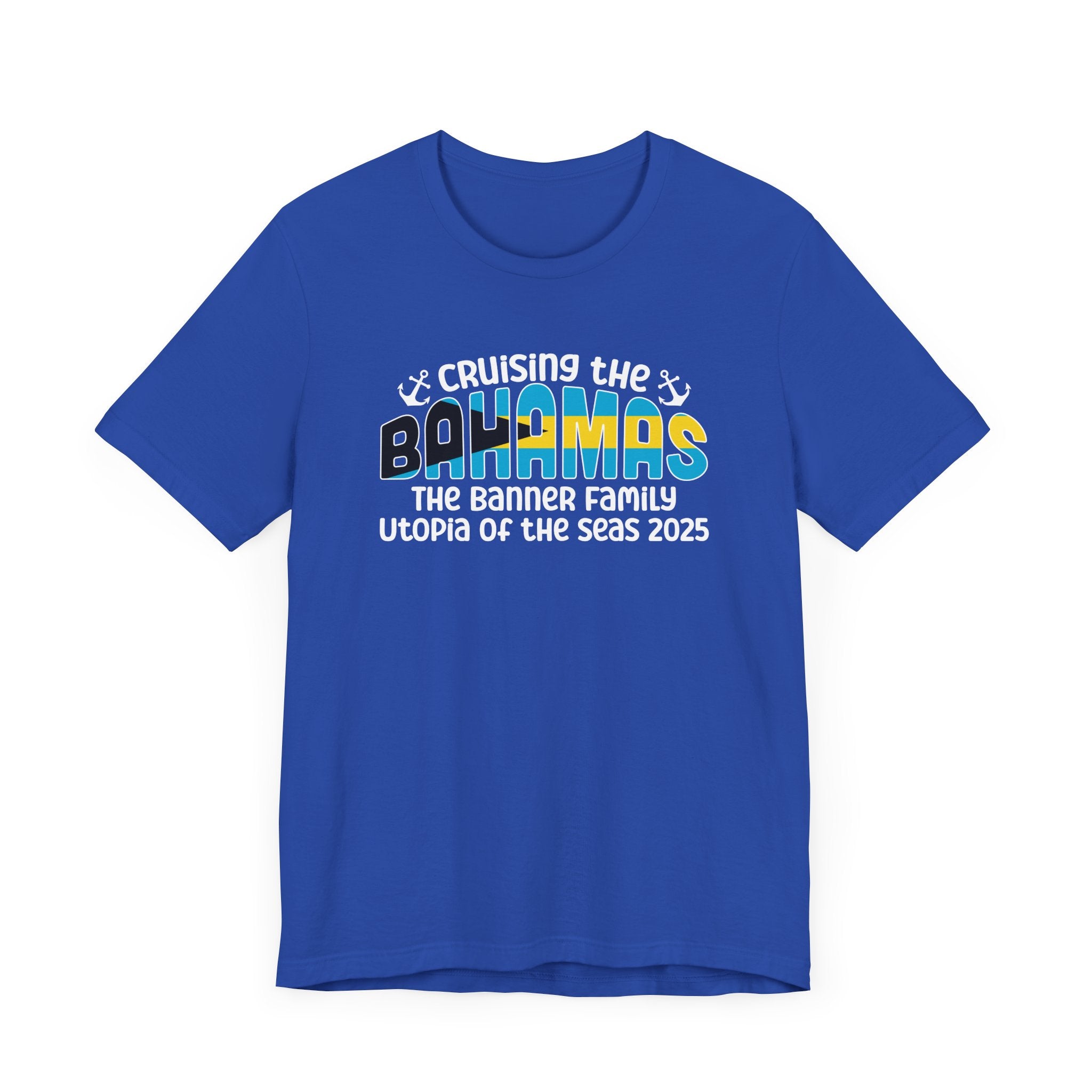 Cruising the Bahamas Adult Custom Cruise Tee