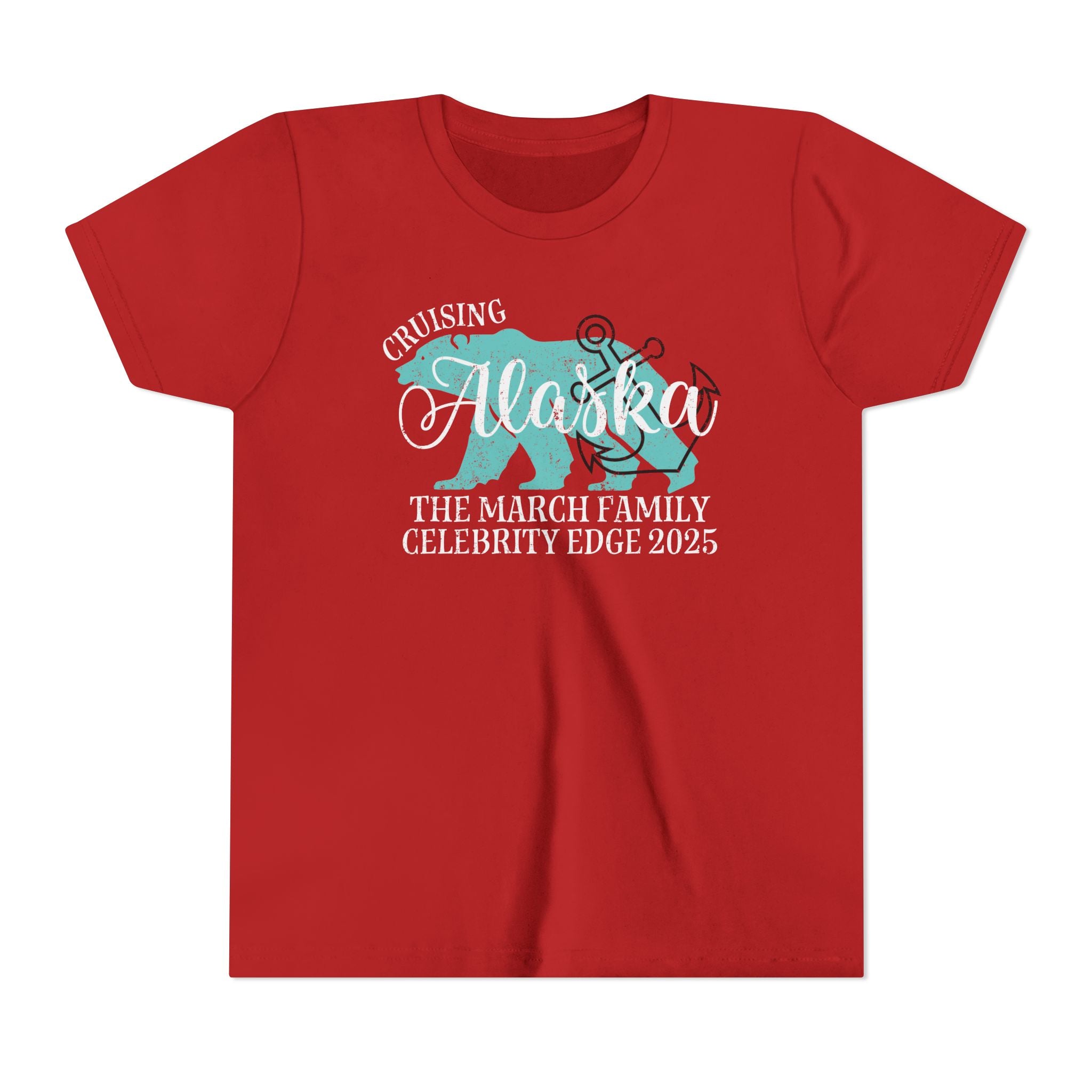Cruising Alaska Bear Custom Youth Unisex Shirt