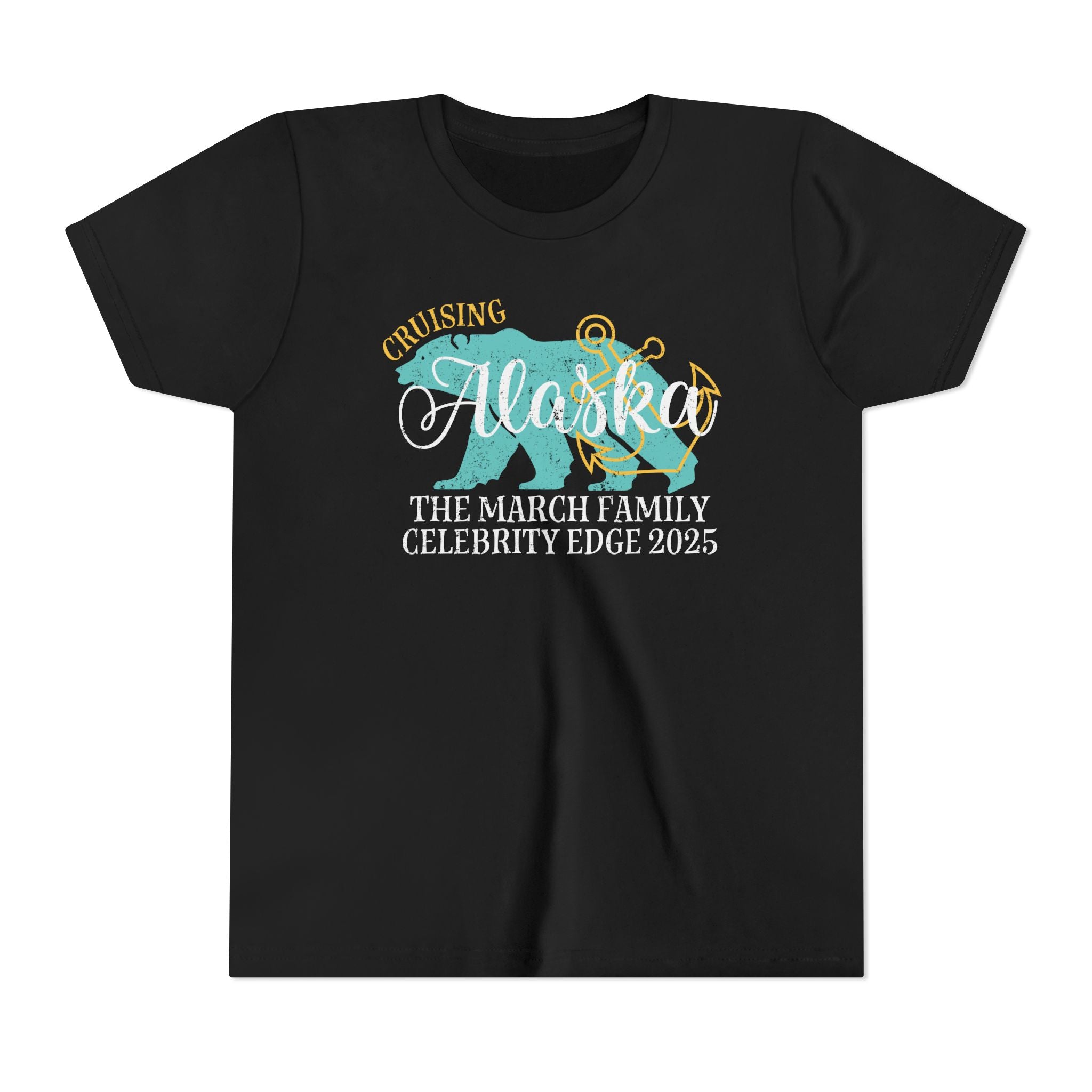 Cruising Alaska Bear Custom Youth Unisex Shirt