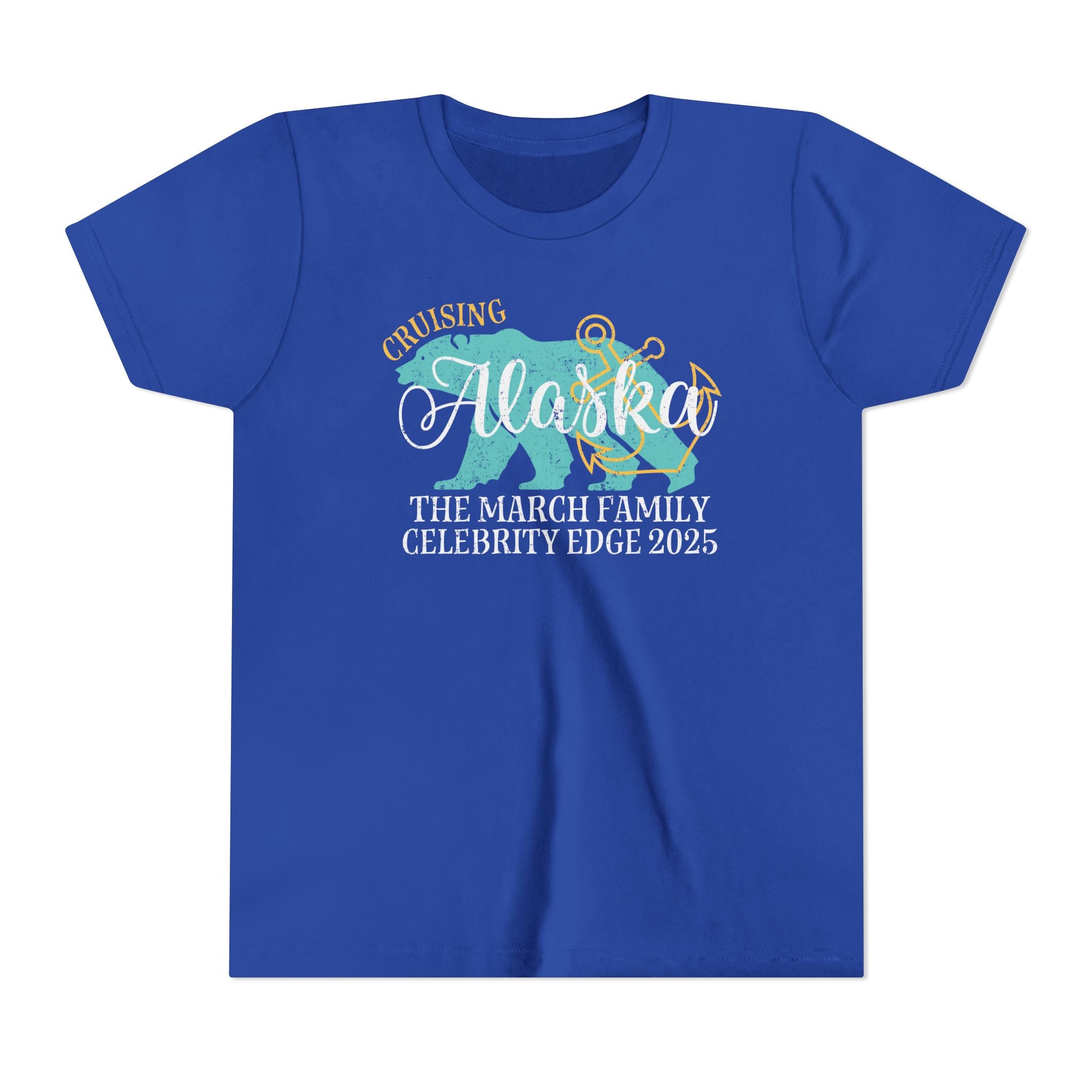 Cruising Alaska Bear Custom Youth Unisex Shirt