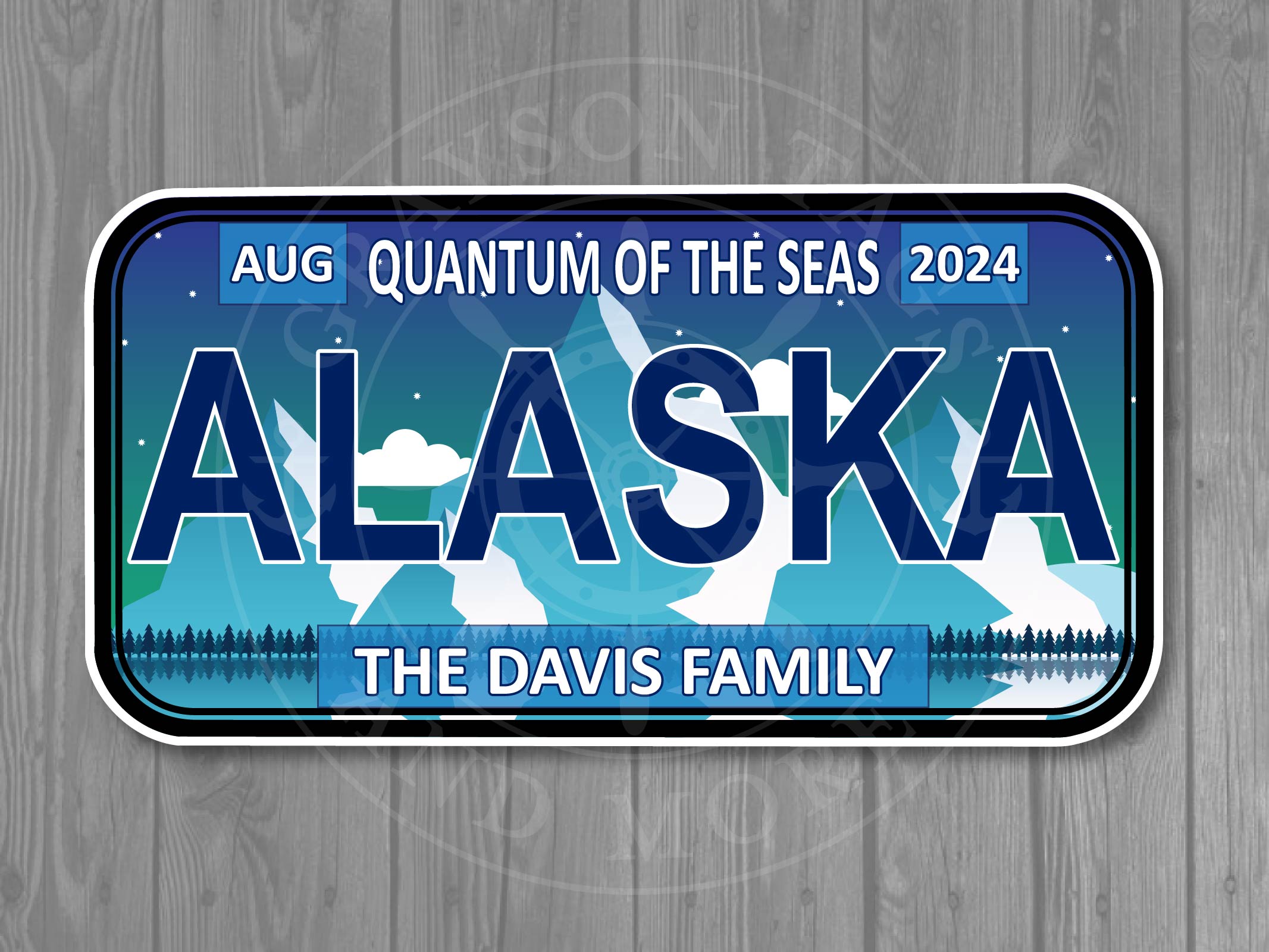 Custom License Plate Magnets - Several Designs to Choose From!