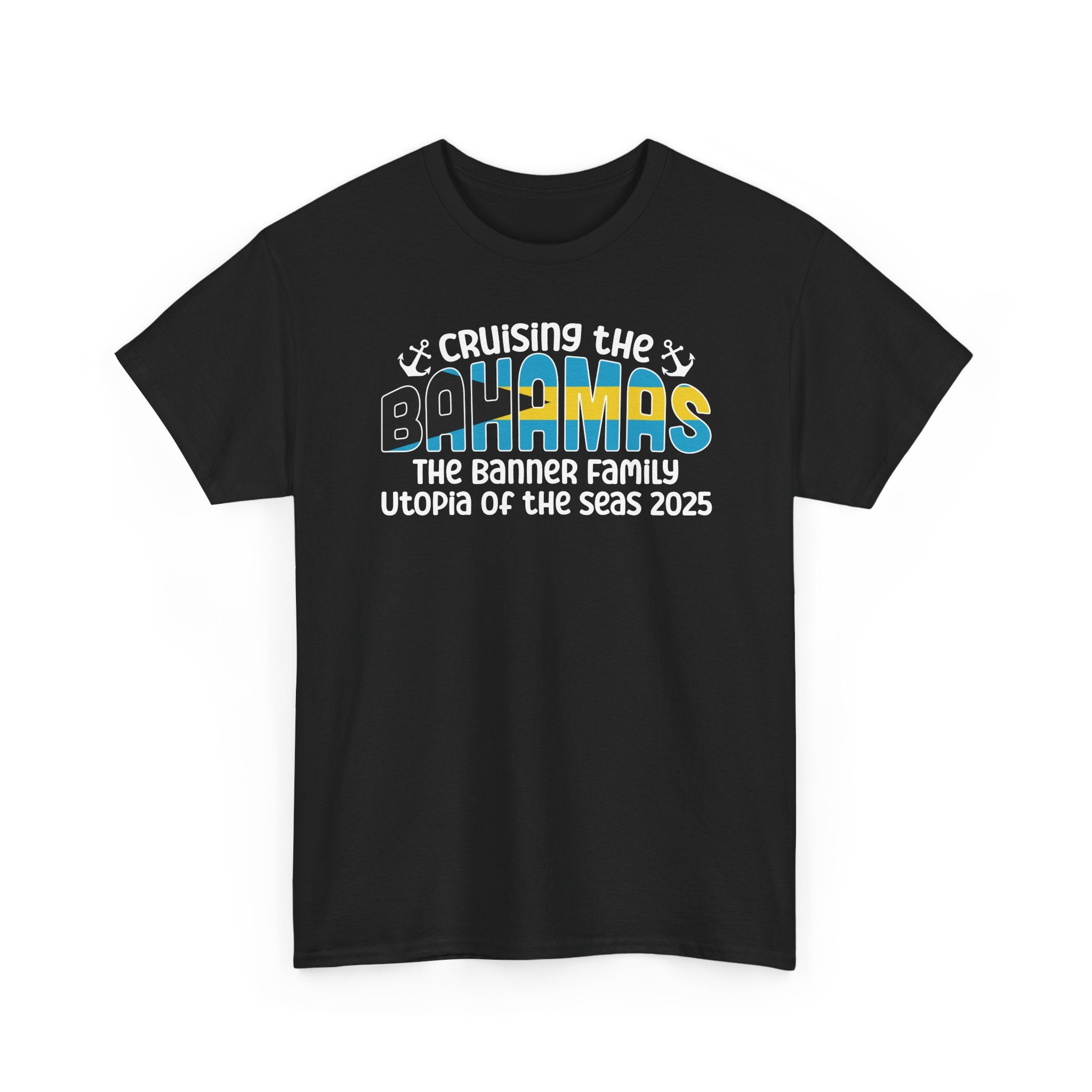Custom Cruising The Bahamas Cruise T-Shirts, Personalized Cruising Matching Tees, Matching Family Apparel
