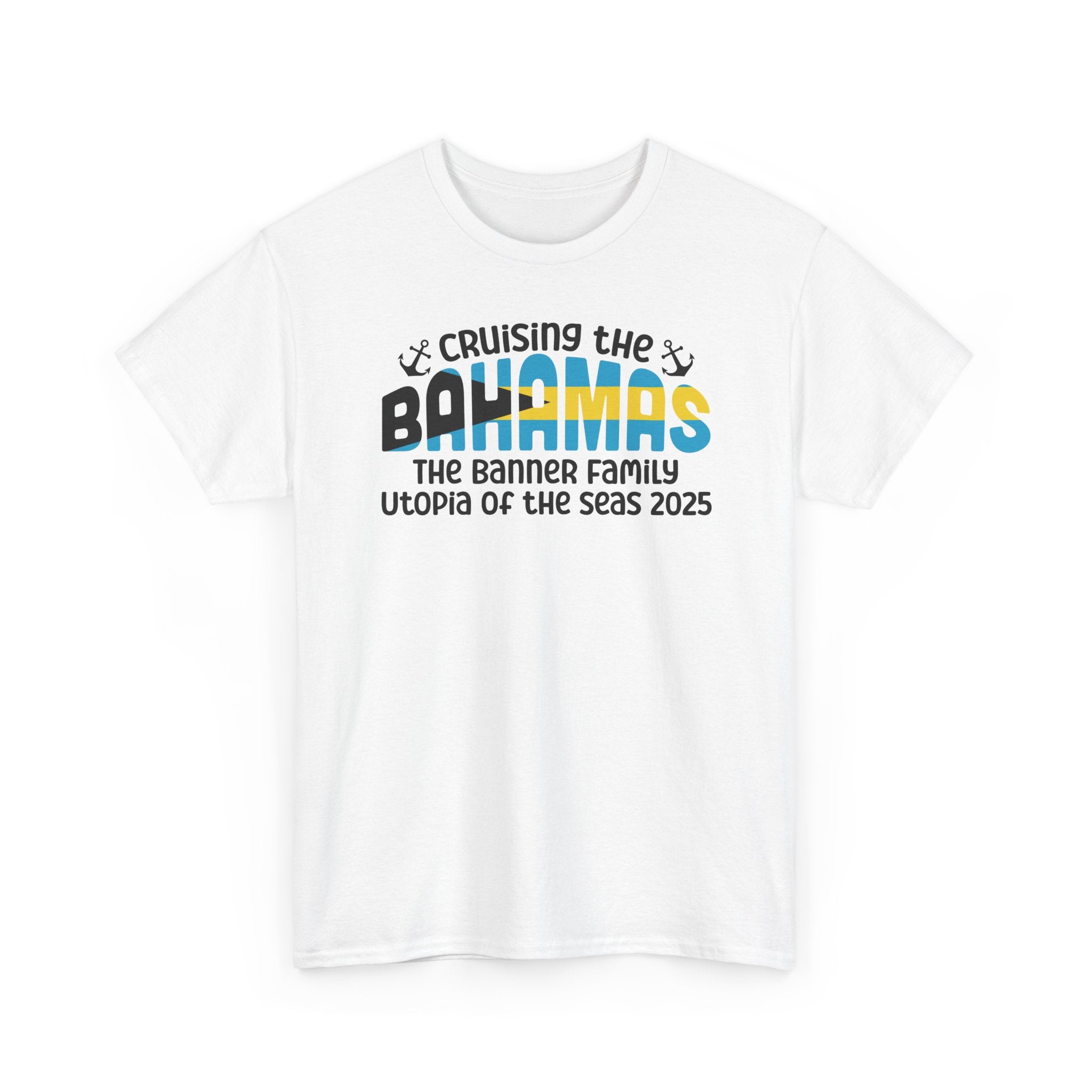 Custom Cruising The Bahamas Cruise T-Shirts, Personalized Cruising Matching Tees, Matching Family Apparel