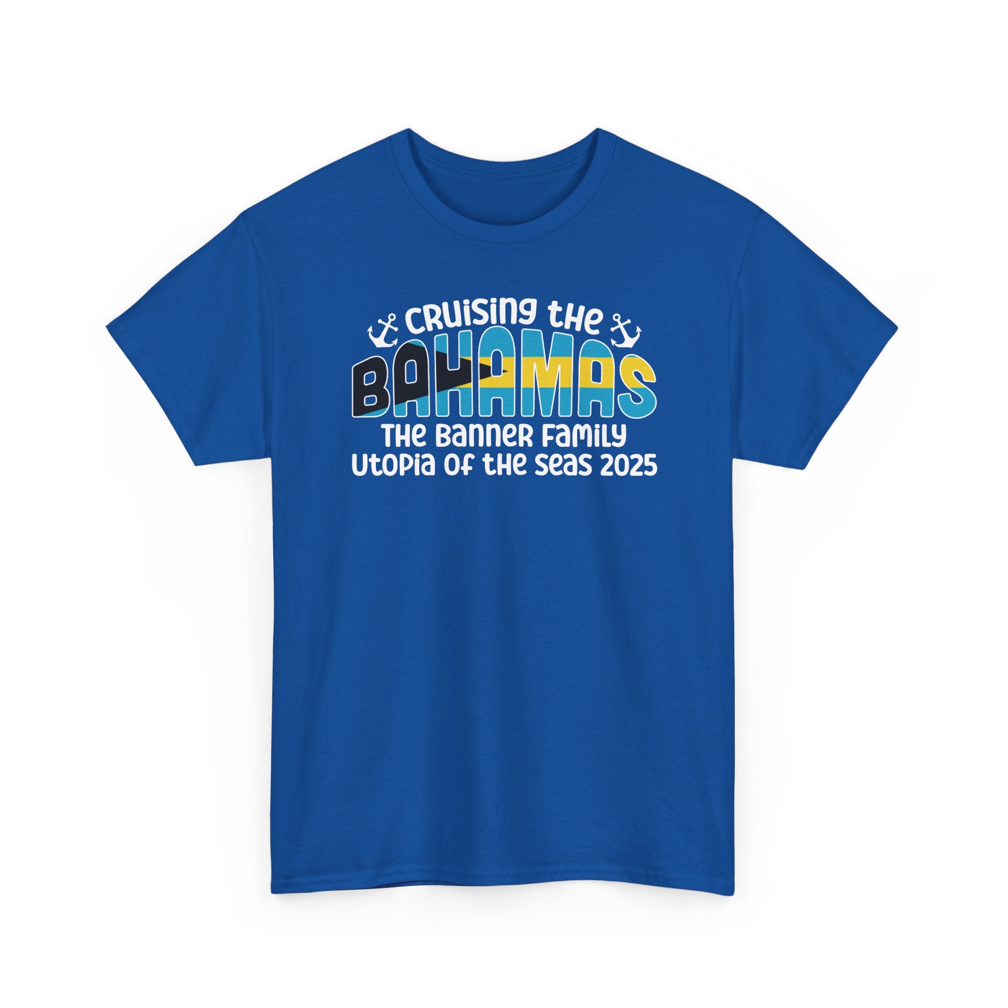 Custom Cruising The Bahamas Cruise T-Shirts, Personalized Cruising Matching Tees, Matching Family Apparel