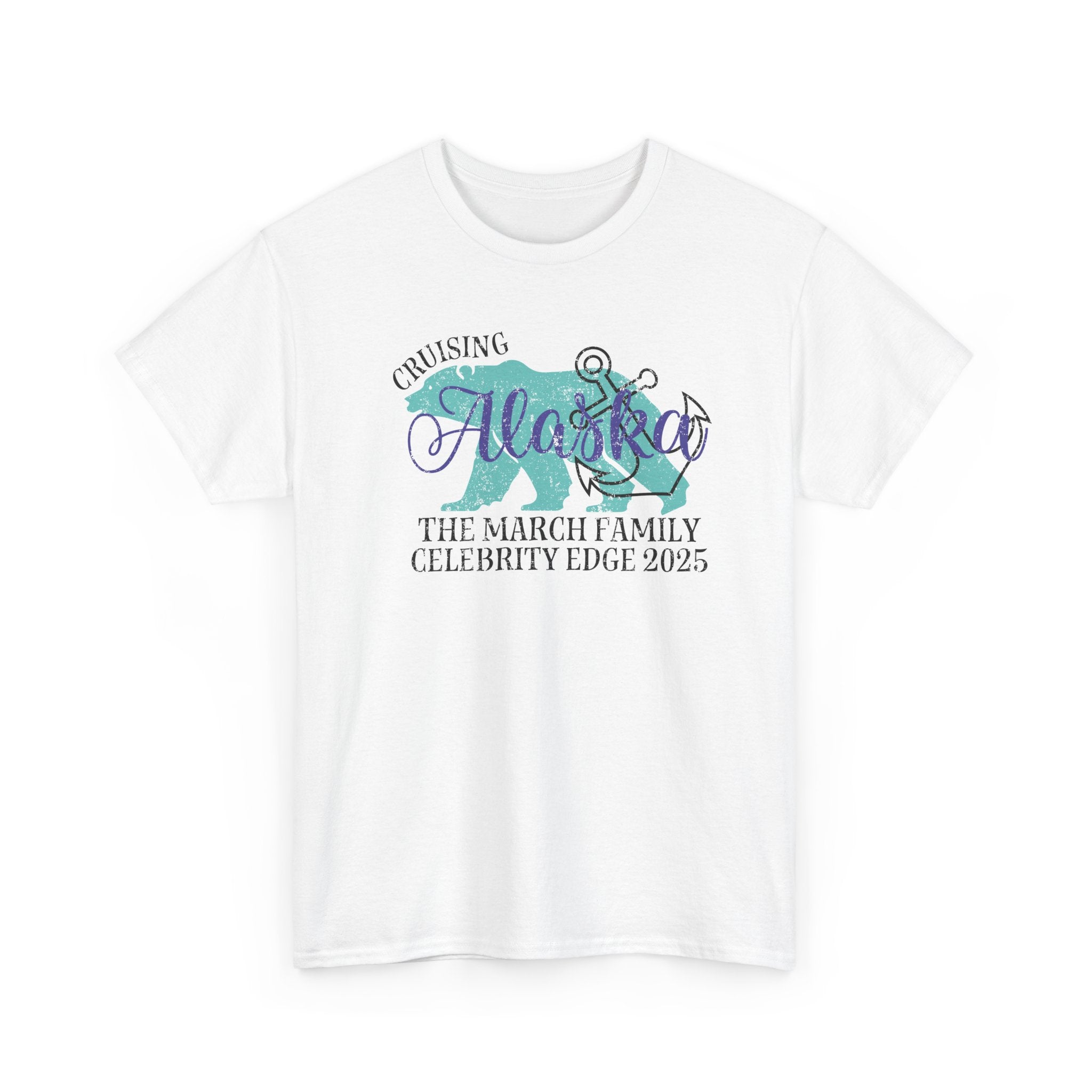 Custom Alaska Bear Cruise T-Shirts, Personalized Cruising Matching Tees, Matching Family Apparel