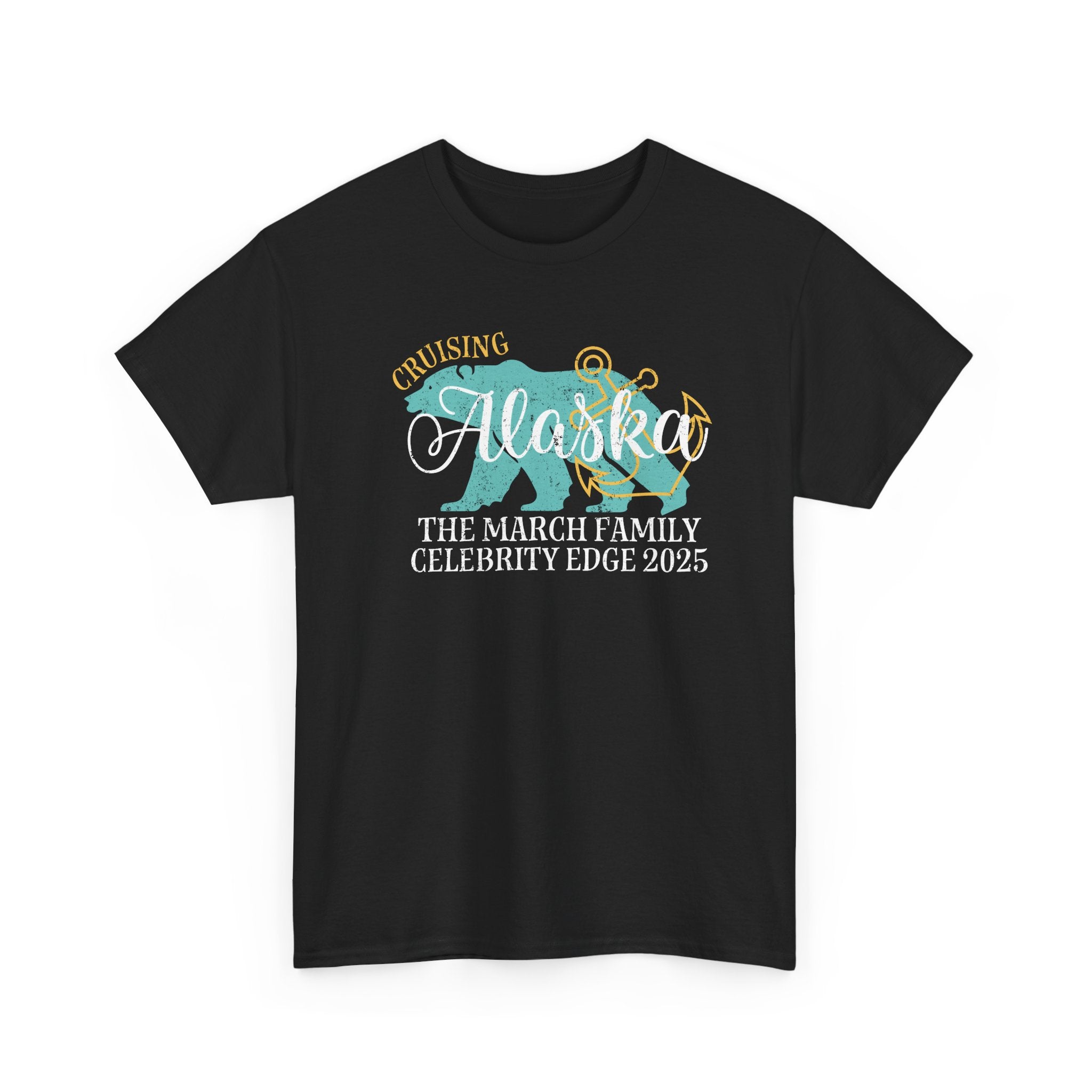 Custom Alaska Bear Cruise T-Shirts, Personalized Cruising Matching Tees, Matching Family Apparel
