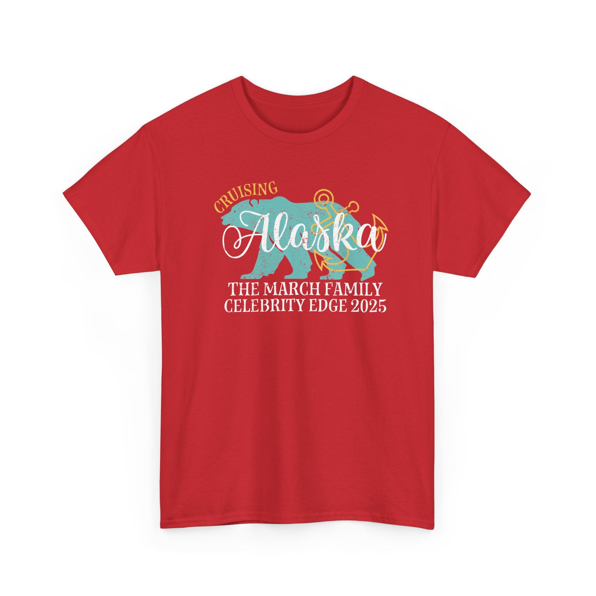 Custom Alaska Bear Cruise T-Shirts, Personalized Cruising Matching Tees, Matching Family Apparel