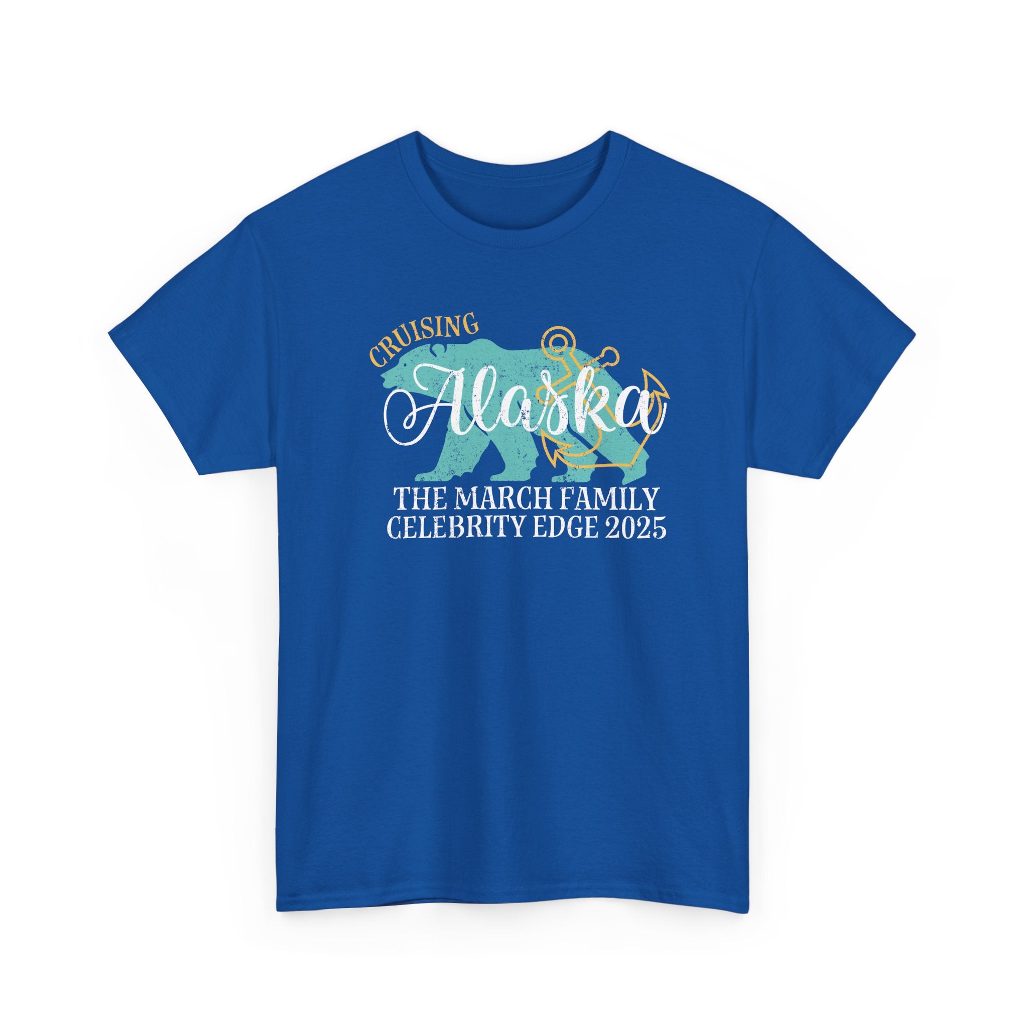 Custom Alaska Bear Cruise T-Shirts, Personalized Cruising Matching Tees, Matching Family Apparel