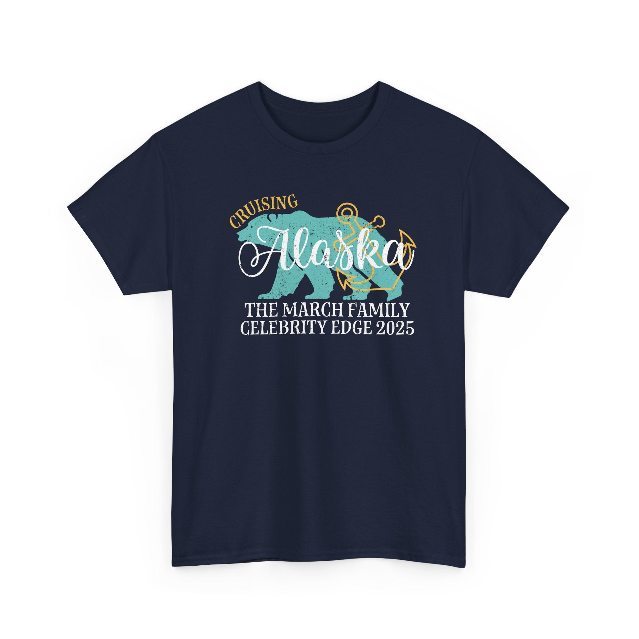 Custom Alaska Bear Cruise T-Shirts, Personalized Cruising Matching Tees, Matching Family Apparel