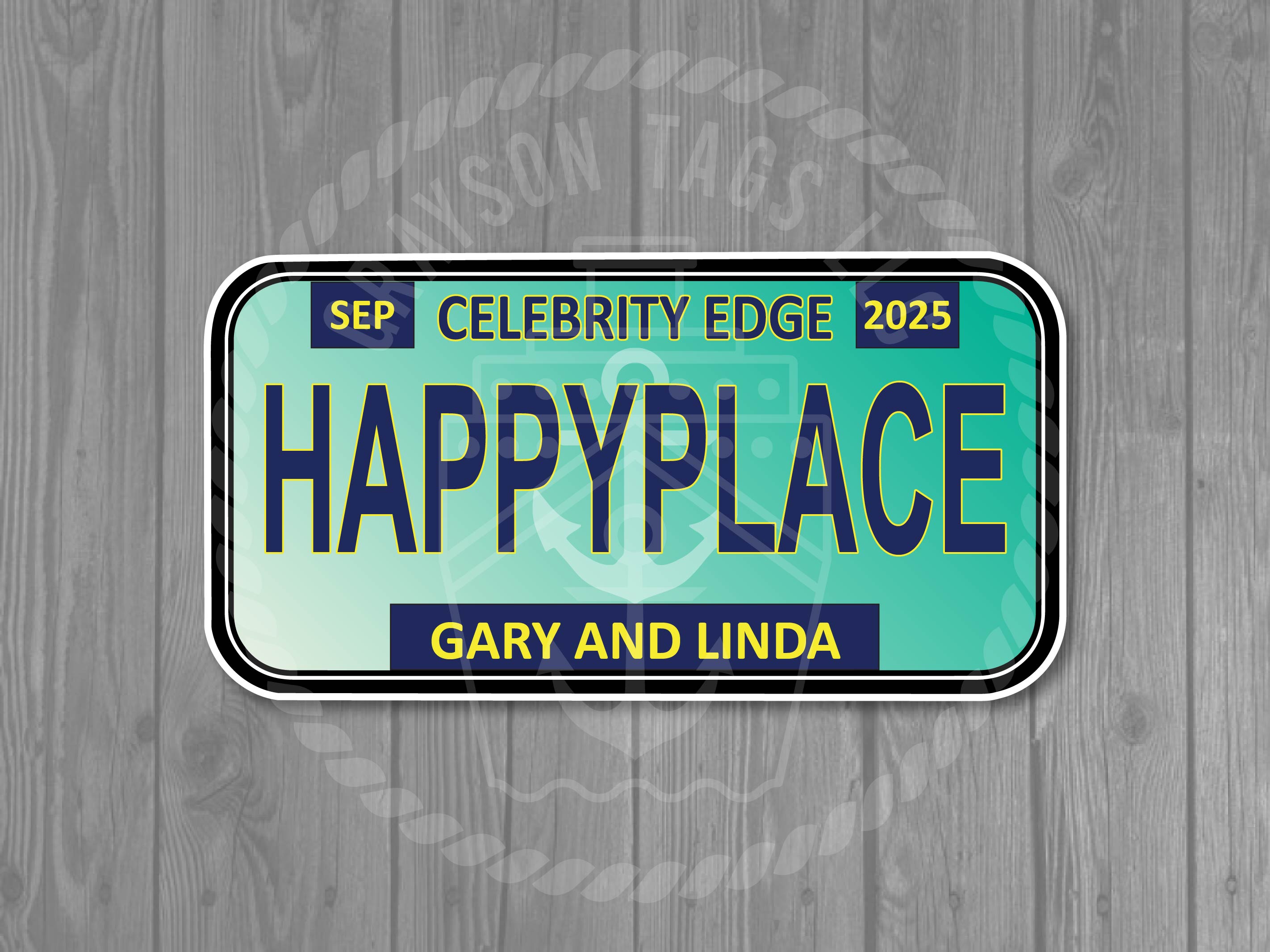 Custom License Plate Magnets - Several Designs to Choose From!