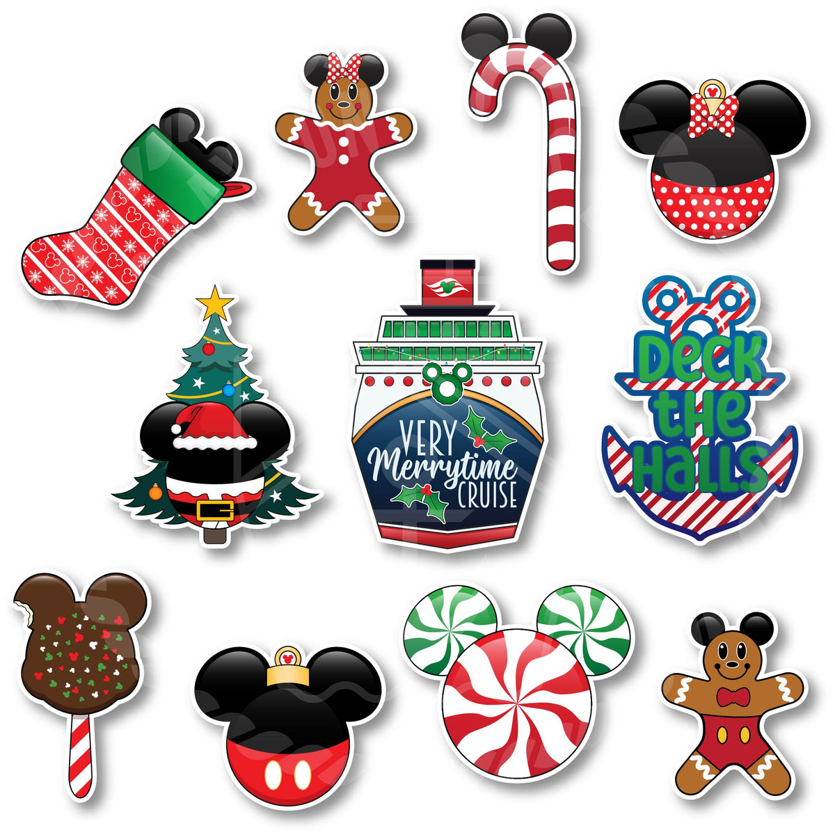 11 Very Merrytime Disney Cruise Line Sign Door Magnets