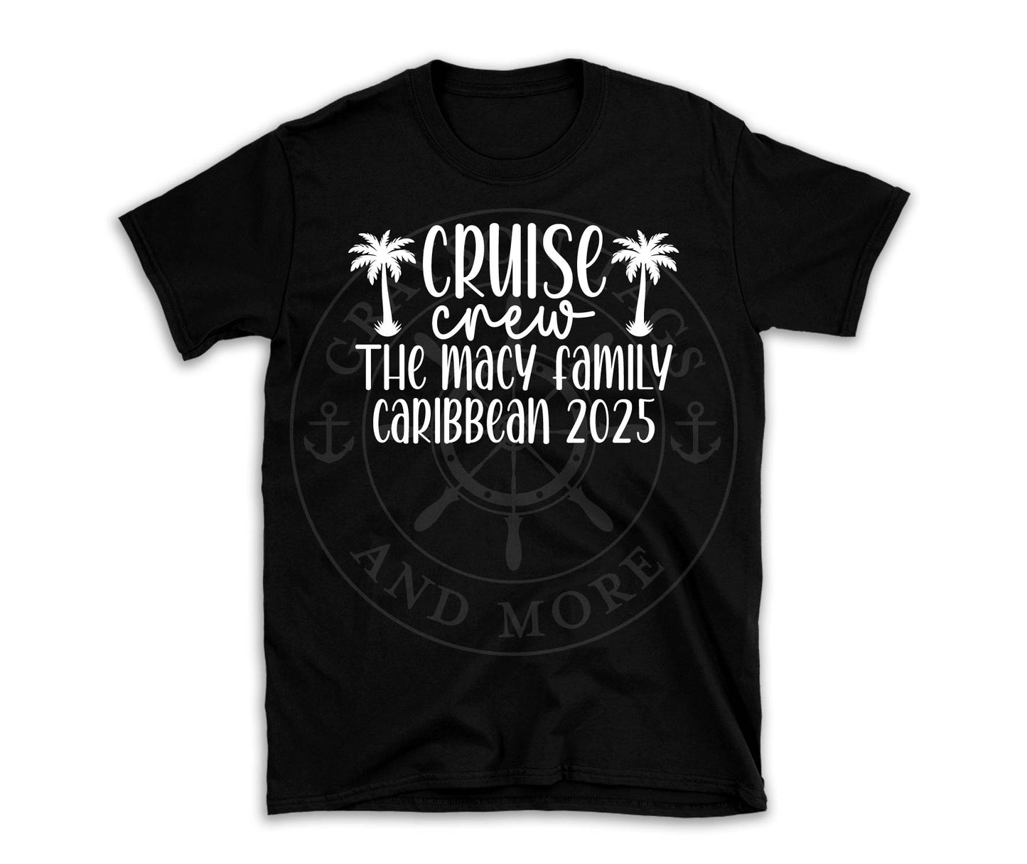 Cruise Crew Custom Personalized Tee