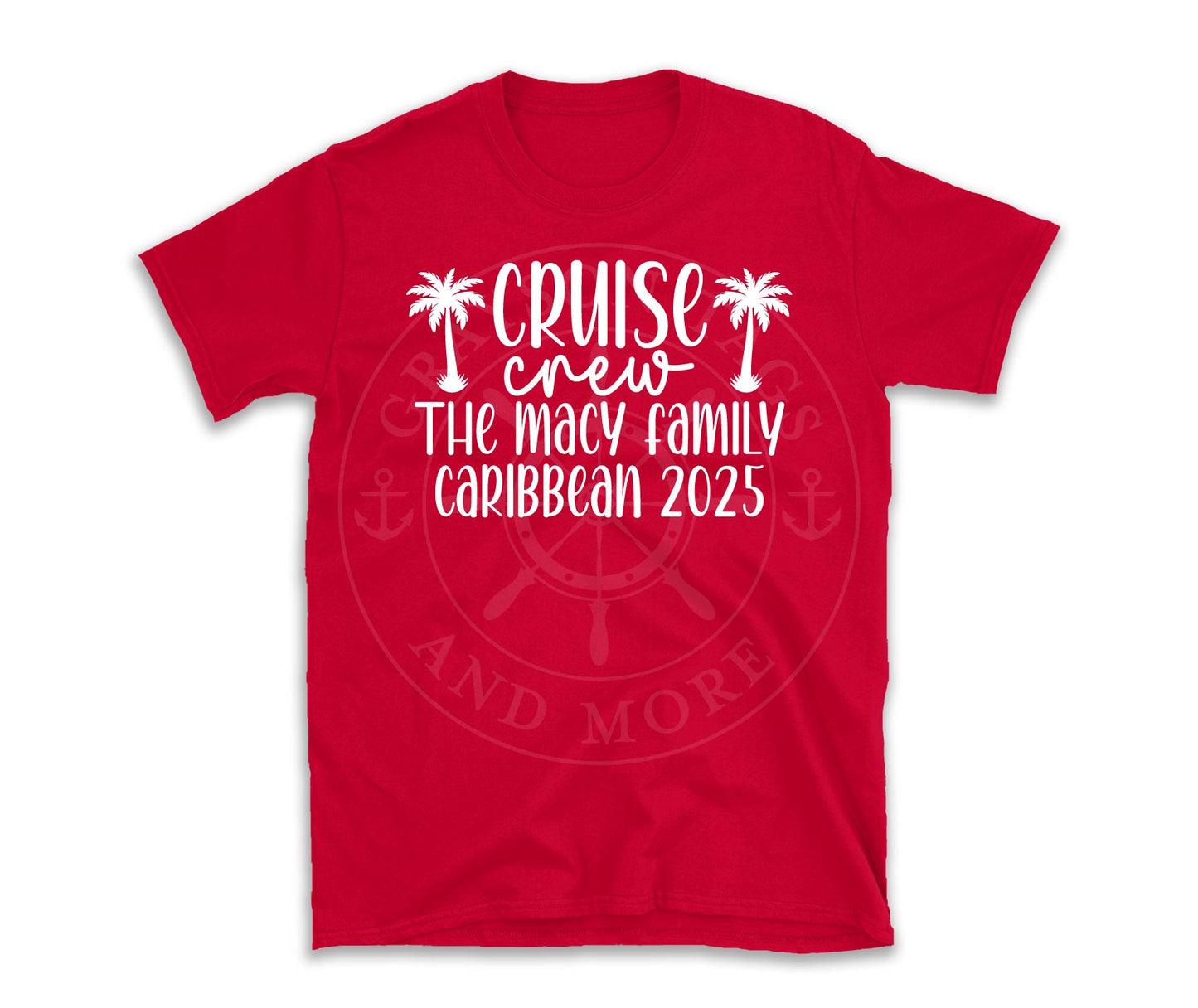 Cruise Crew Custom Personalized Tee