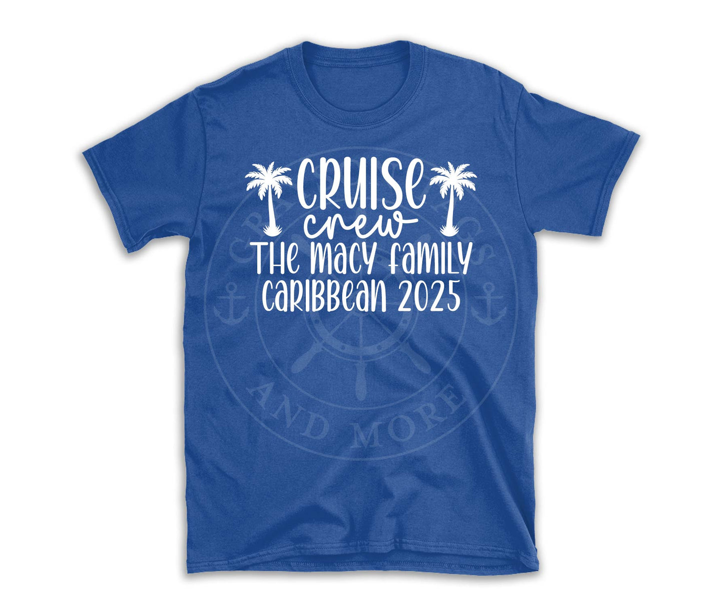 Cruise Crew Custom Personalized Tee