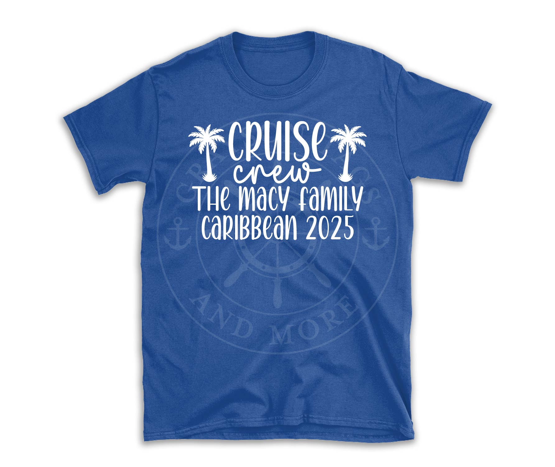 Cruise Crew Custom Personalized Tee