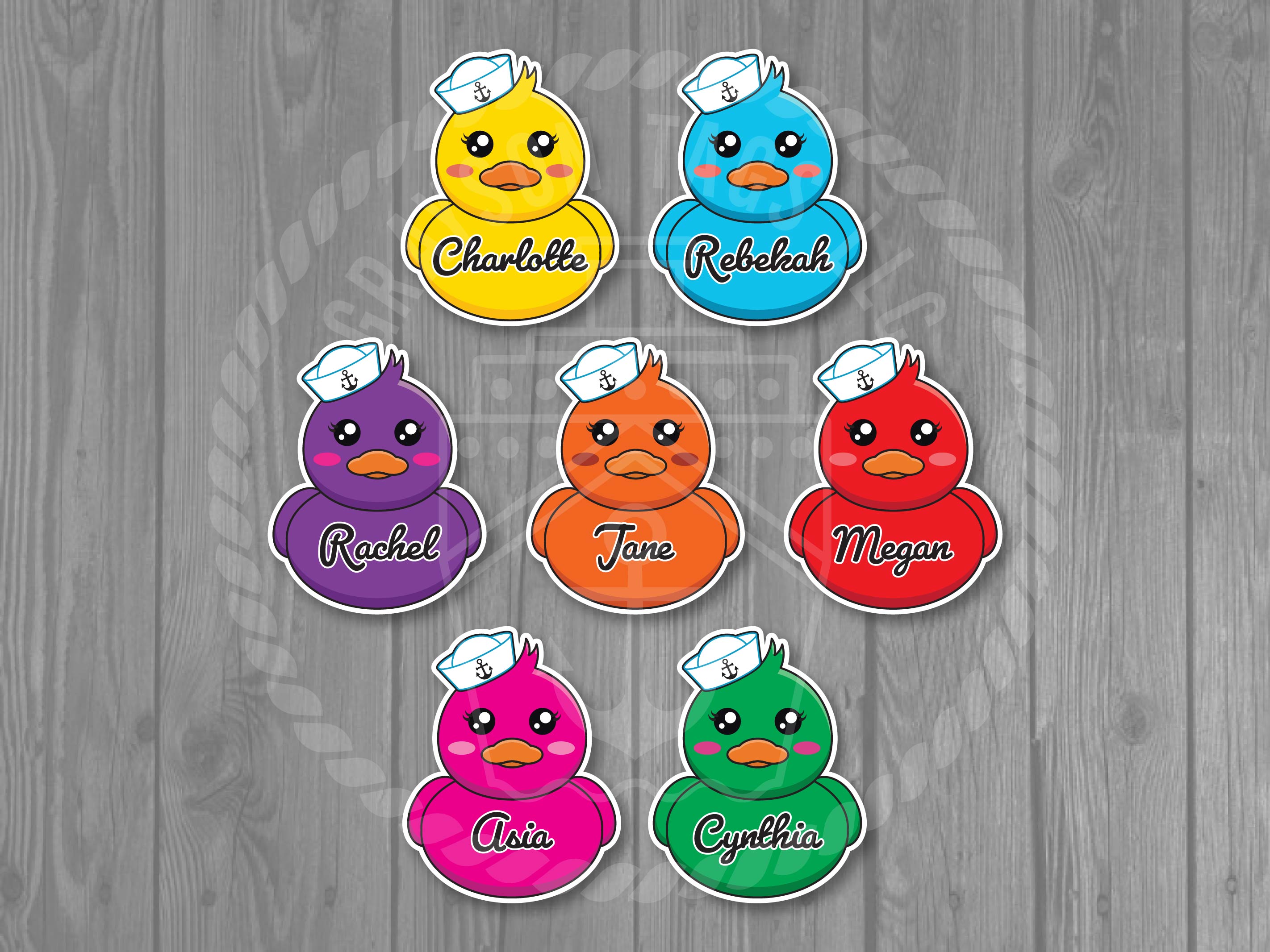 Medium Cruise Duck Magnet