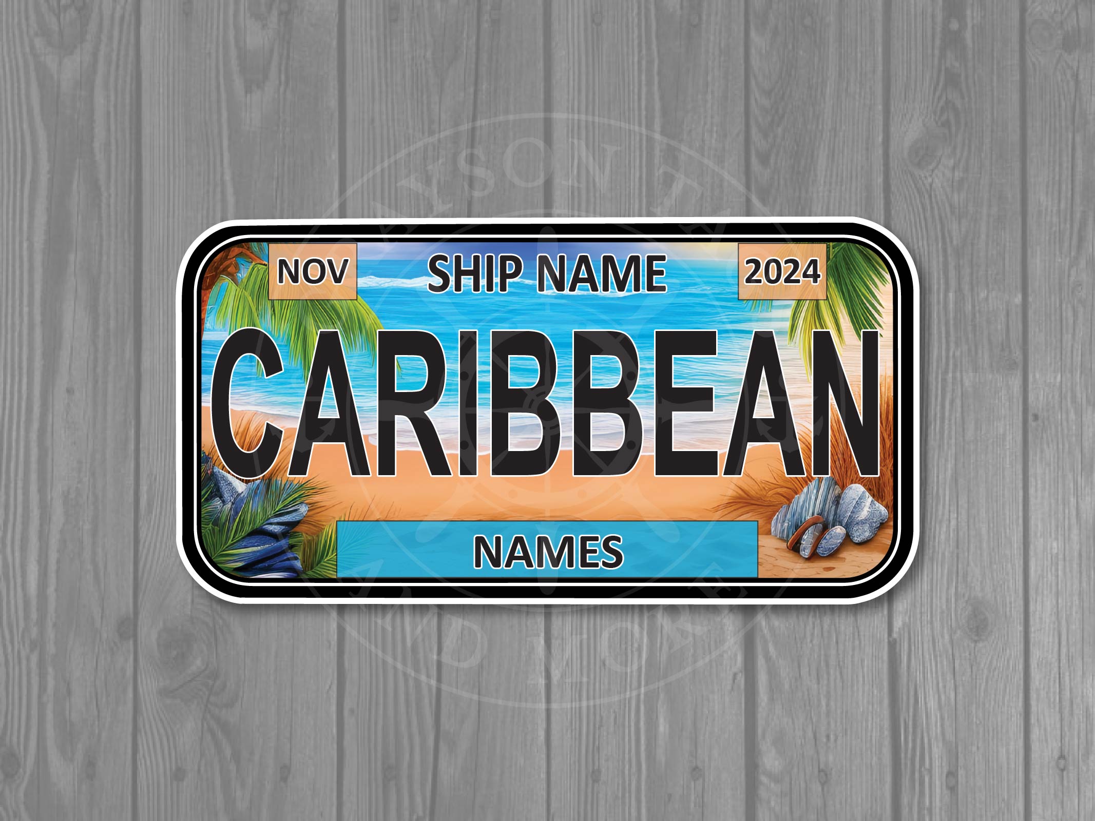 Custom License Plate Magnets - Several Designs to Choose From!