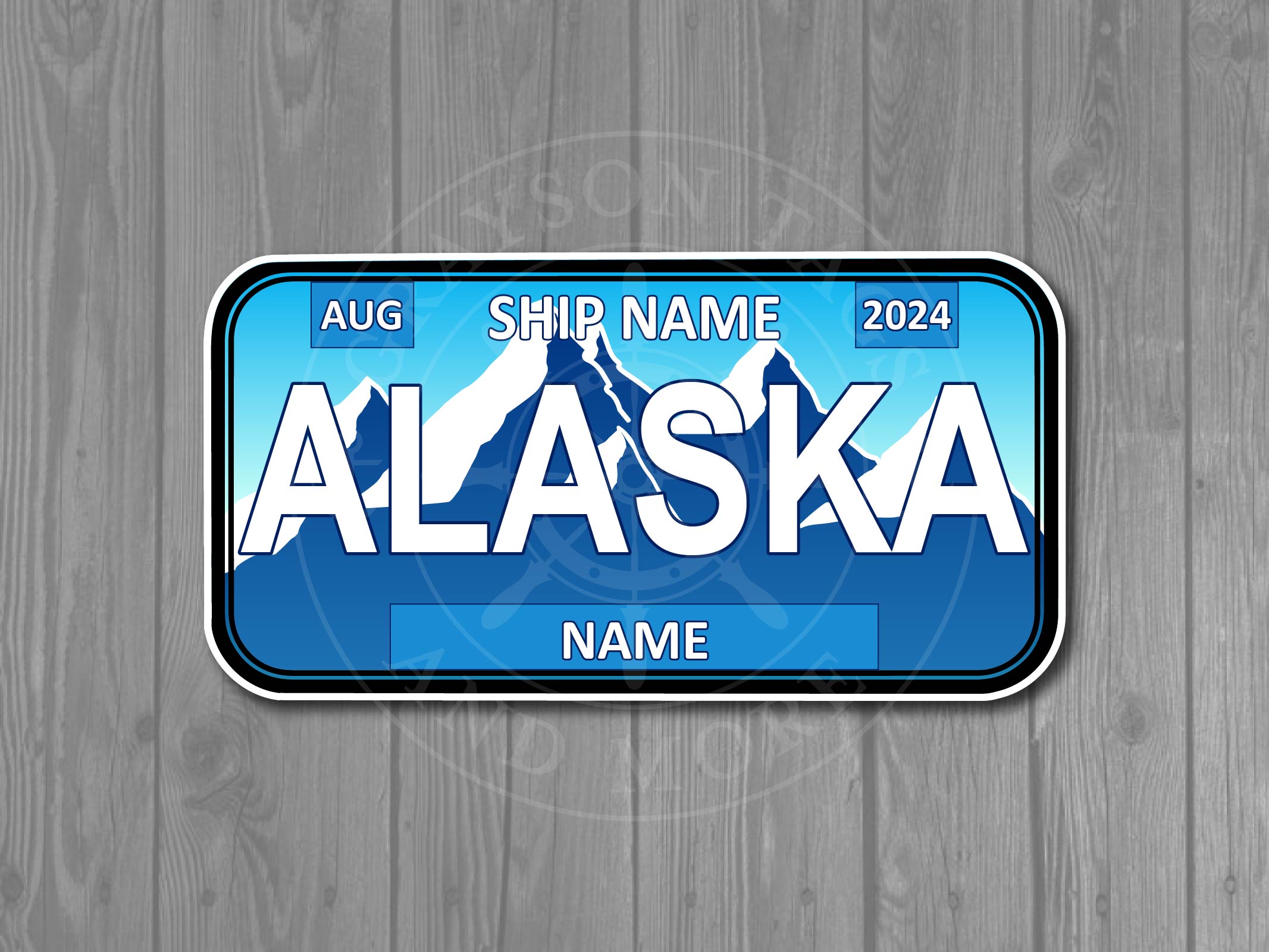 Custom License Plate Magnets - Several Designs to Choose From!