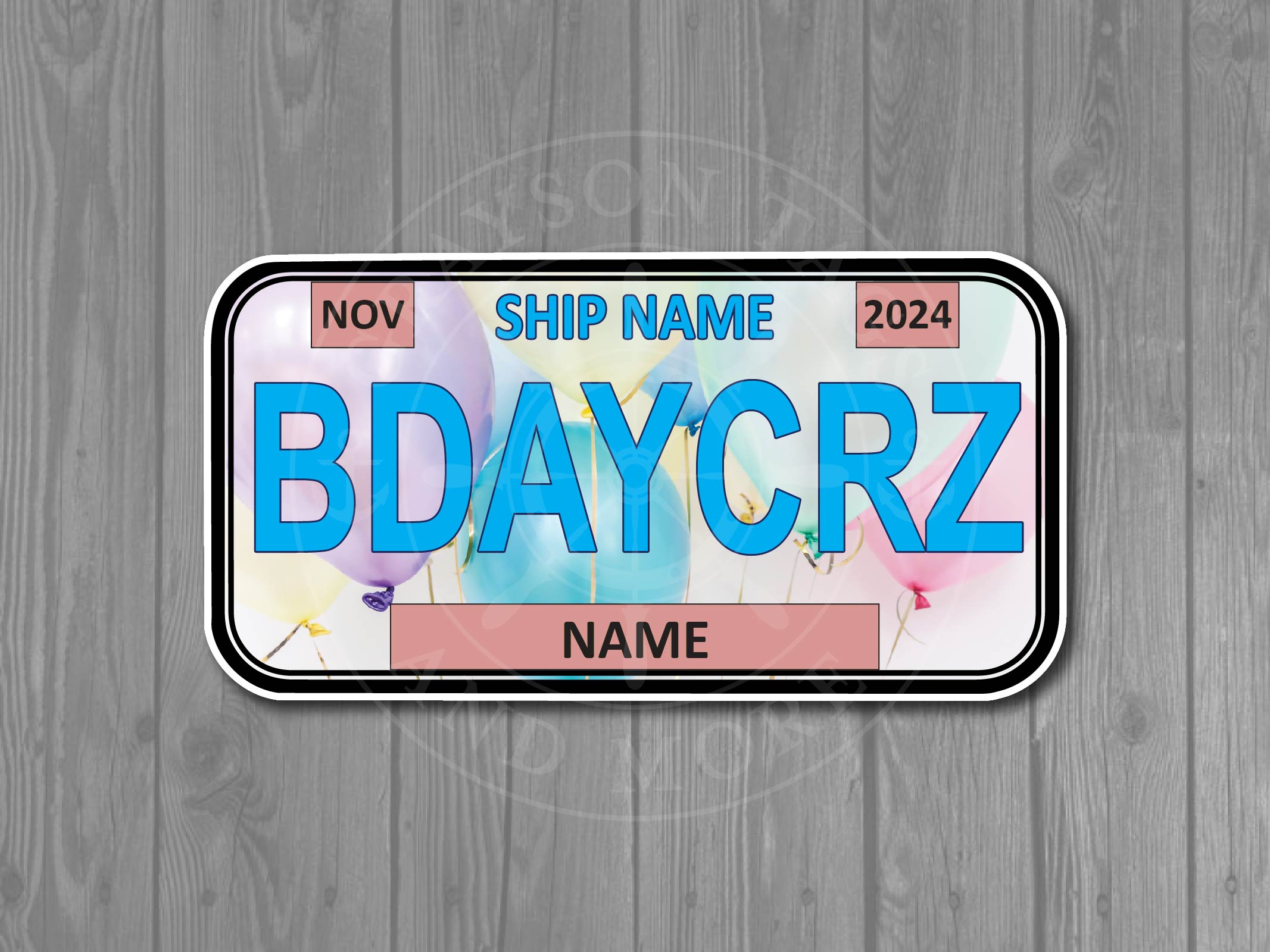 Custom License Plate Magnets - Several Designs to Choose From!