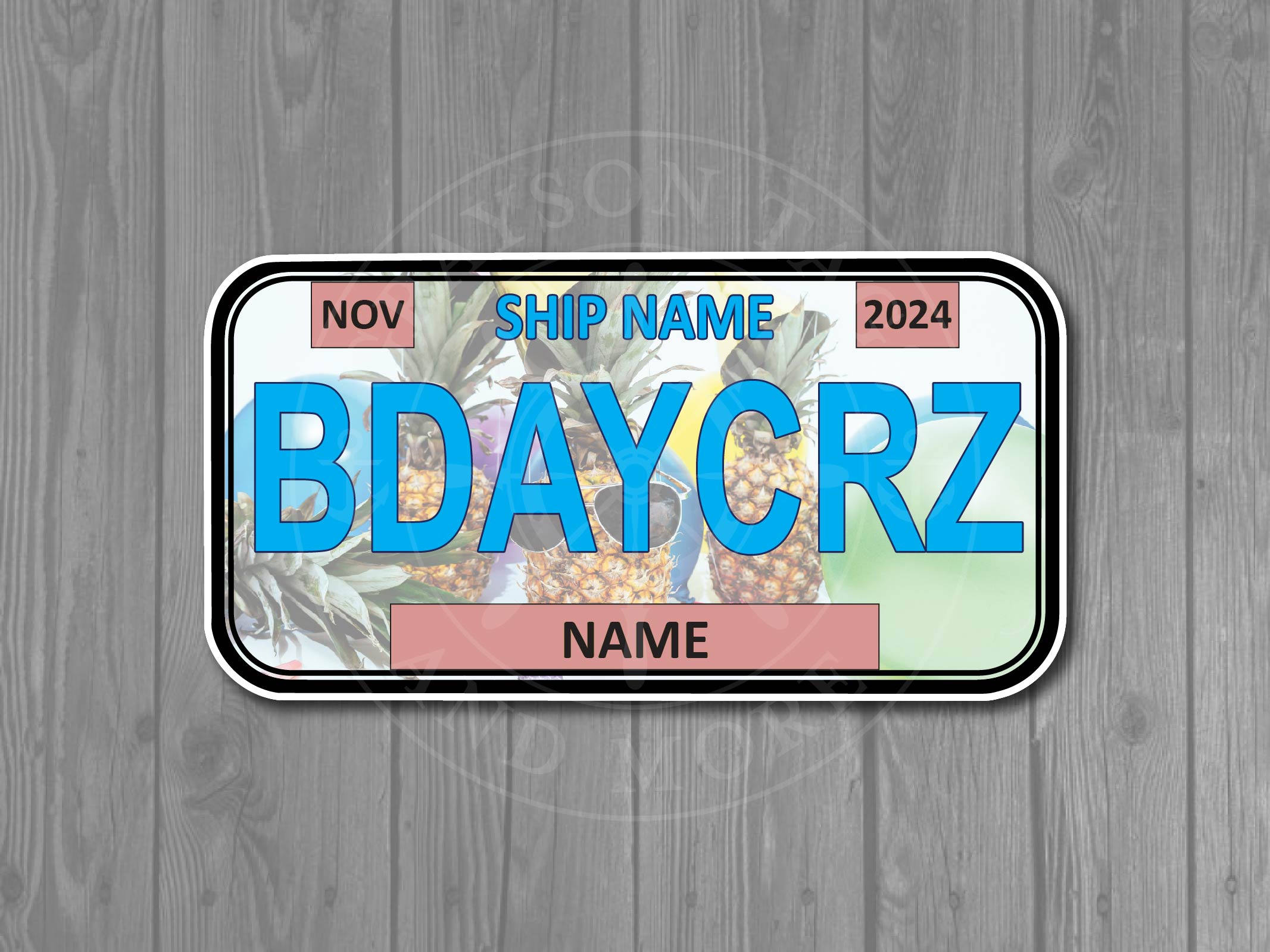 Custom License Plate Magnets - Several Designs to Choose From!