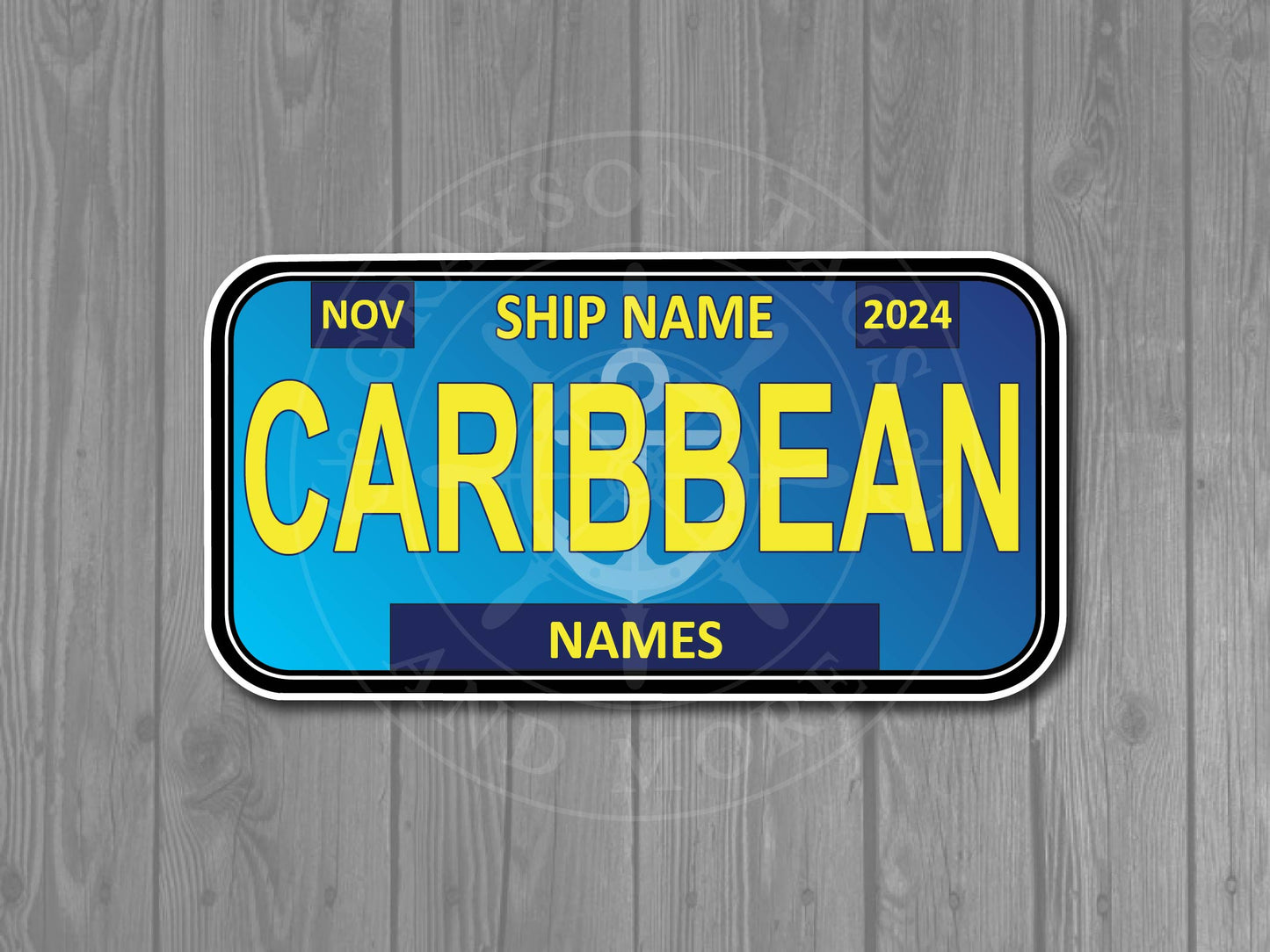Custom License Plate Magnets - Several Designs to Choose From!