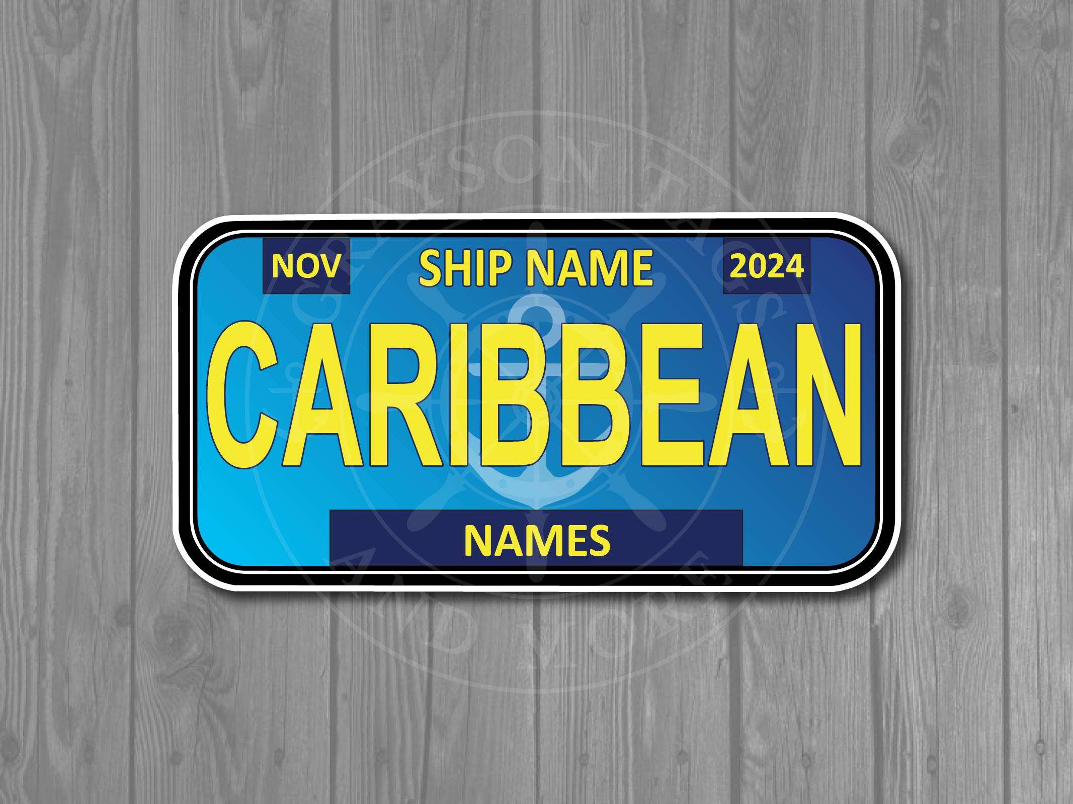 Custom License Plate Magnets - Several Designs to Choose From!