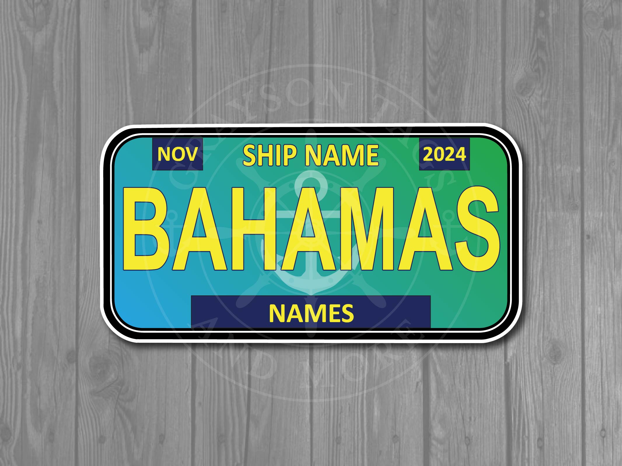 Custom License Plate Magnets - Several Designs to Choose From!