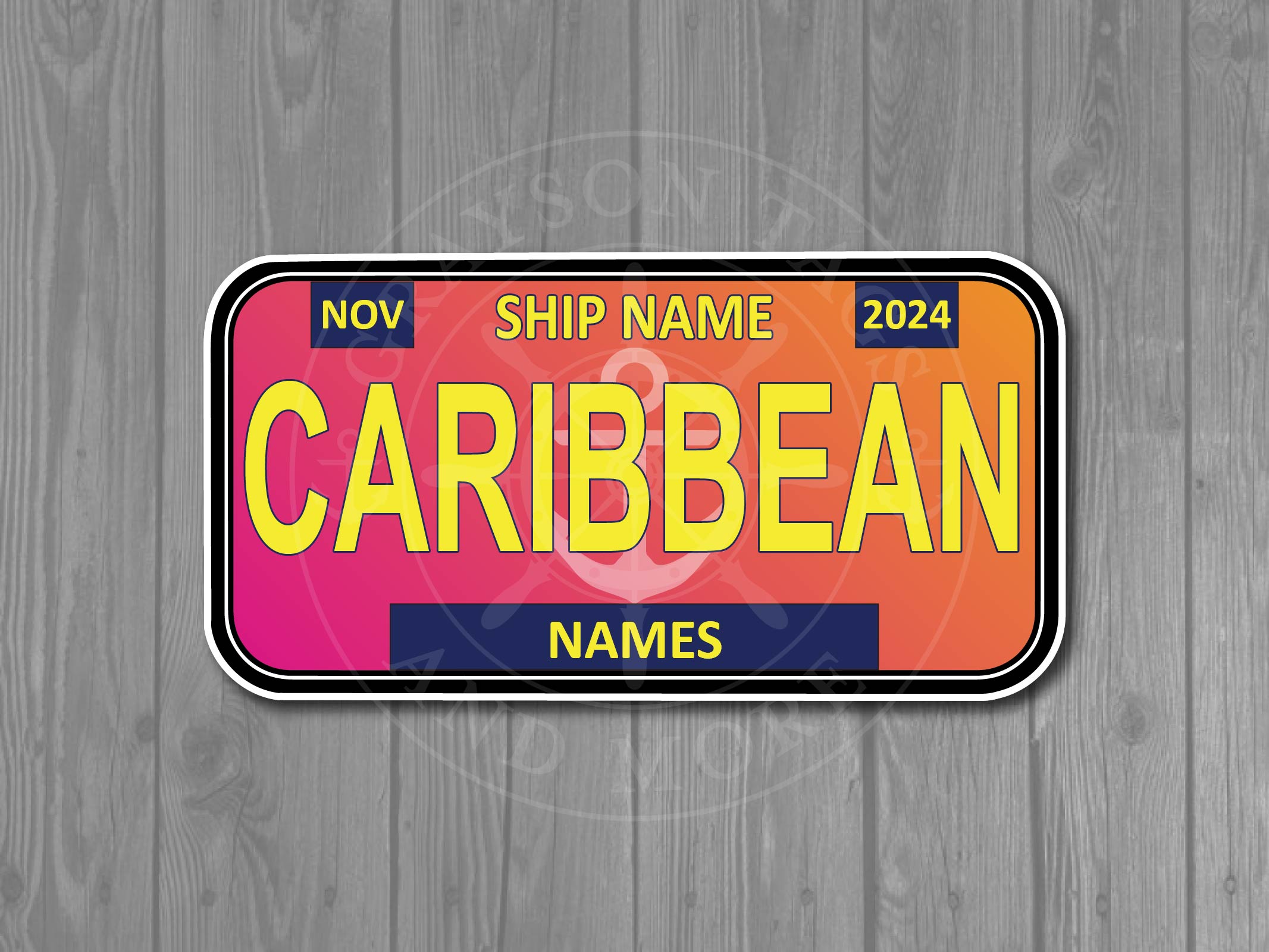 Custom License Plate Magnets - Several Designs to Choose From!