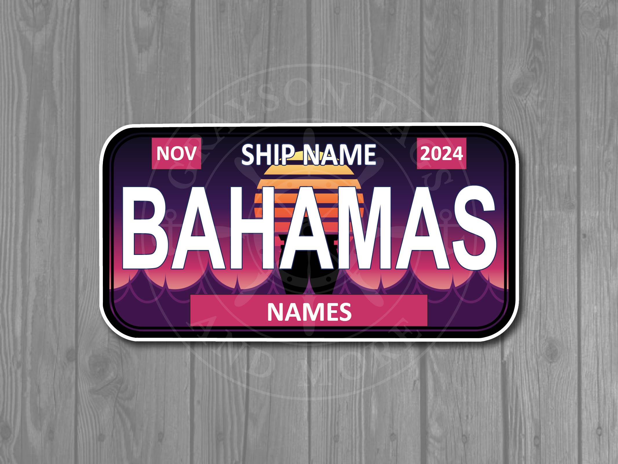 Custom License Plate Magnets - Several Designs to Choose From!