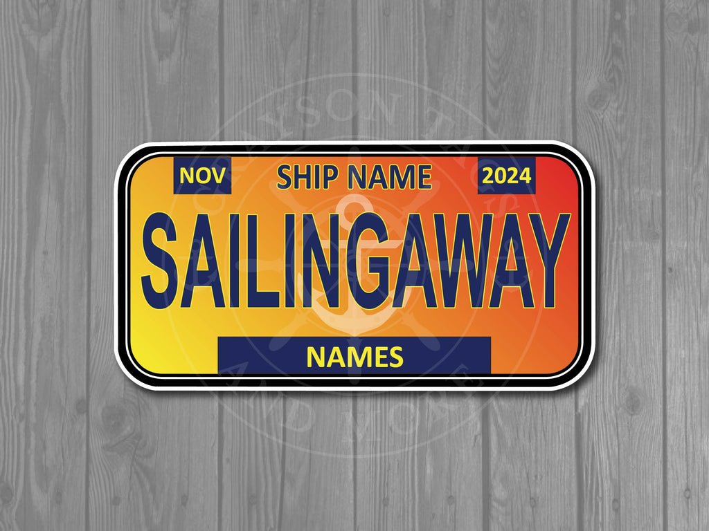 Custom License Plate Magnets - Several Designs to Choose From!