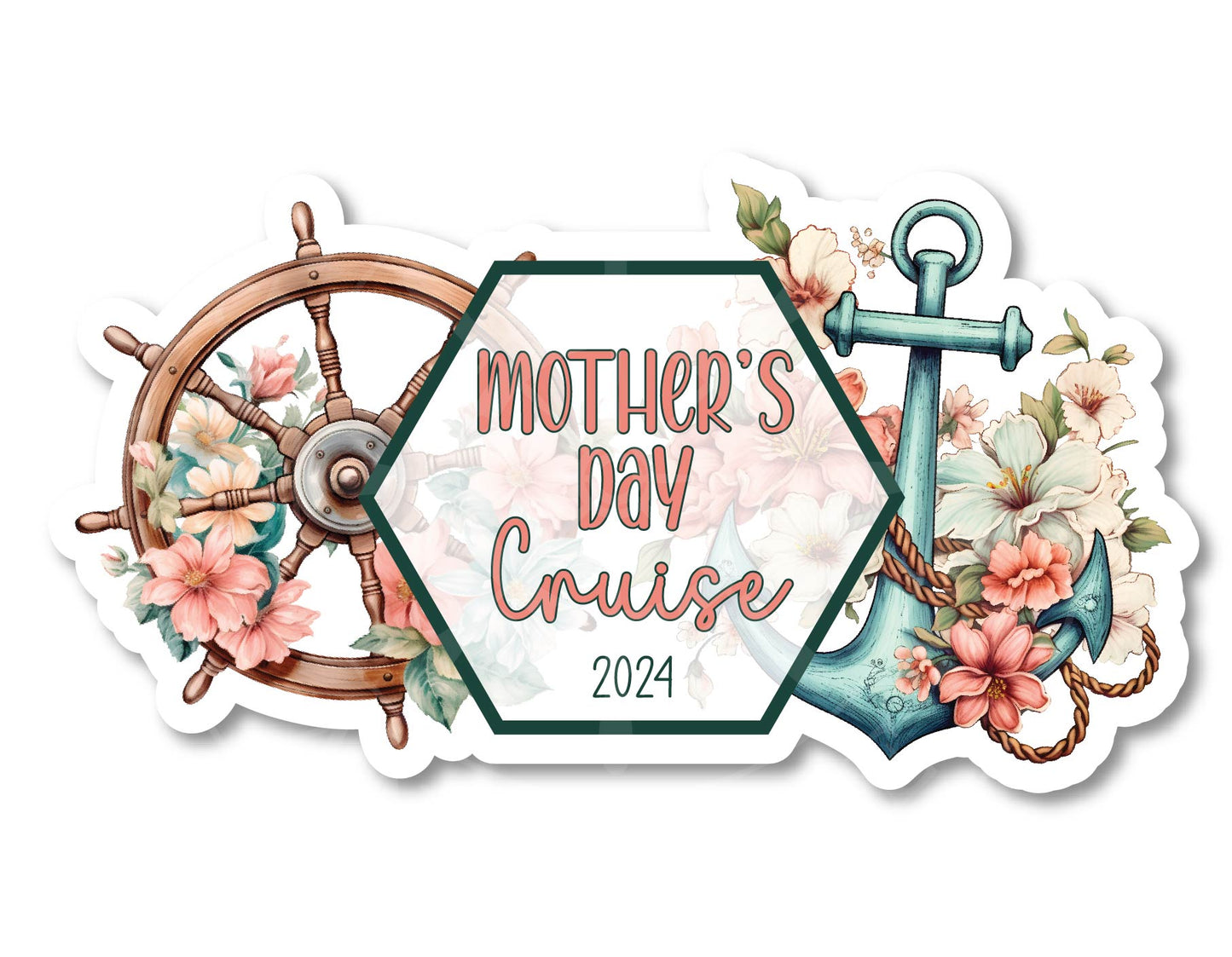 Mother's Day 2024 Cruise Door Magnet - Ships in 3 Business Days!