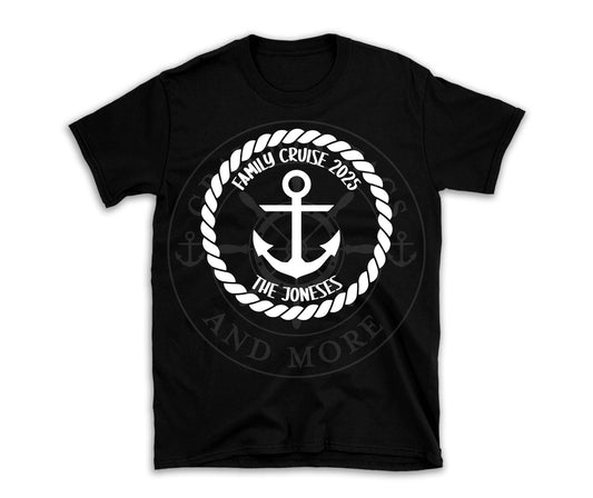 Custom Rope Anchor Cruise Shirt