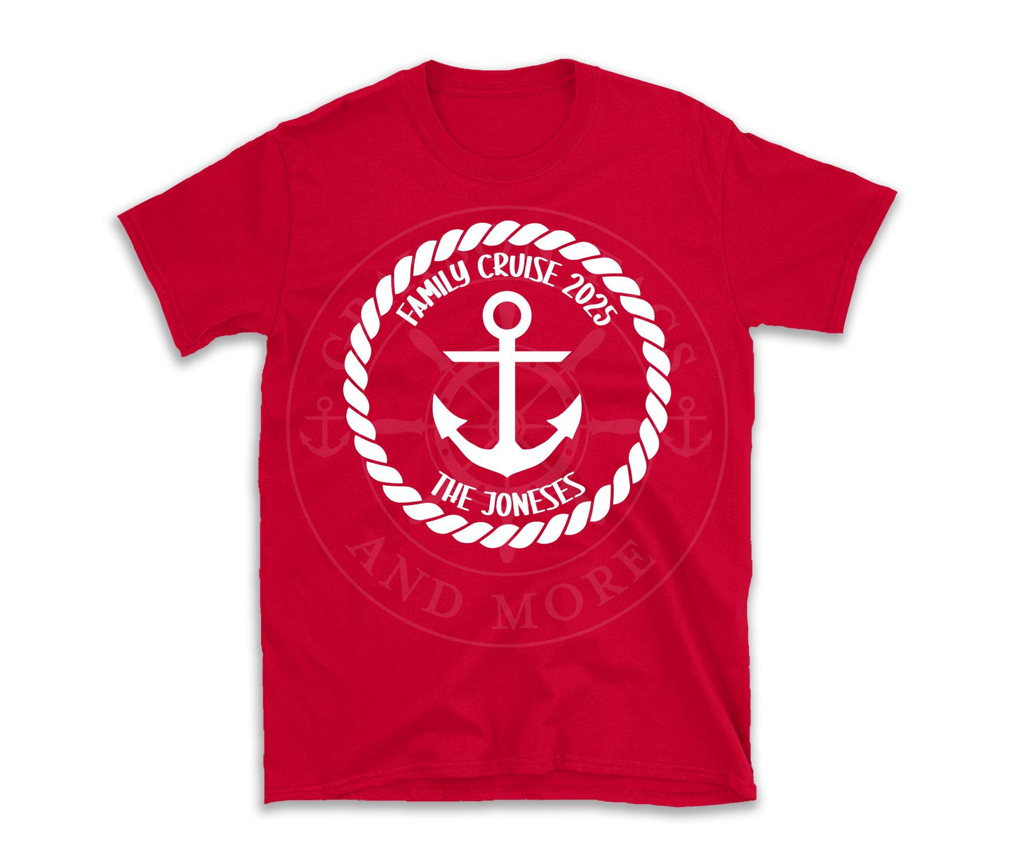 Custom Rope Anchor Cruise Shirt